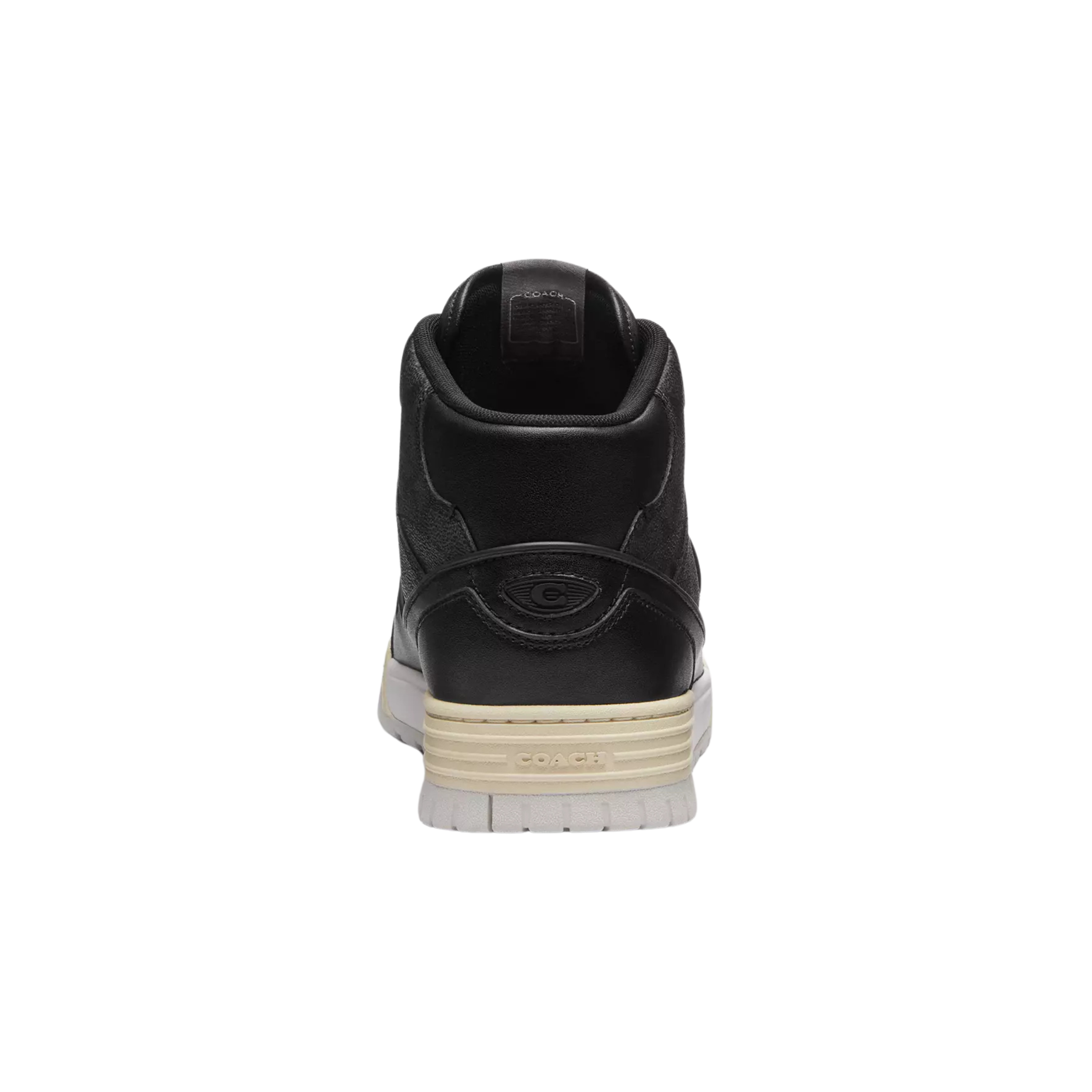 Coach Men's Soho Mid Top - Charcoal Black
