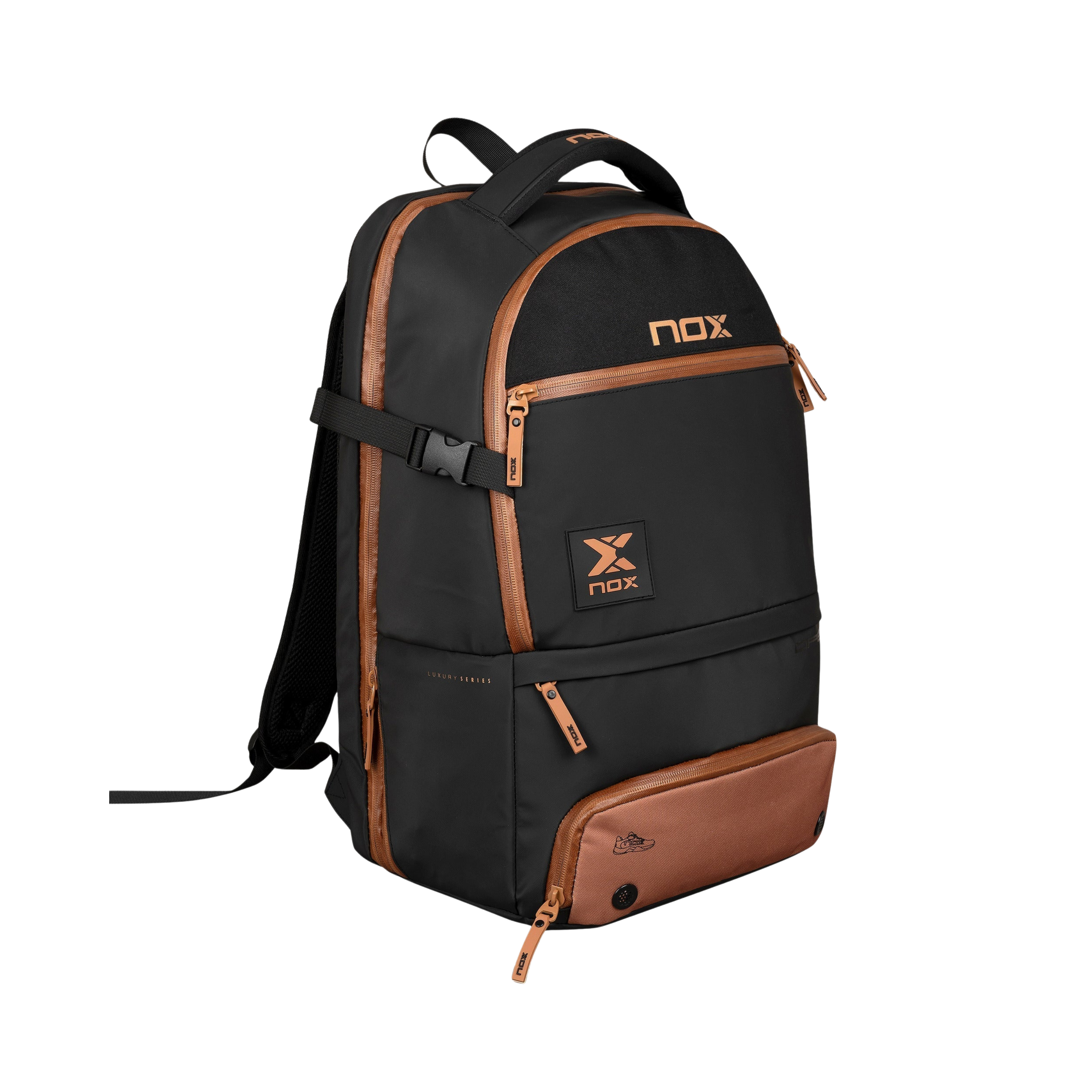Nox Luxury Open Series Backpack - Brown