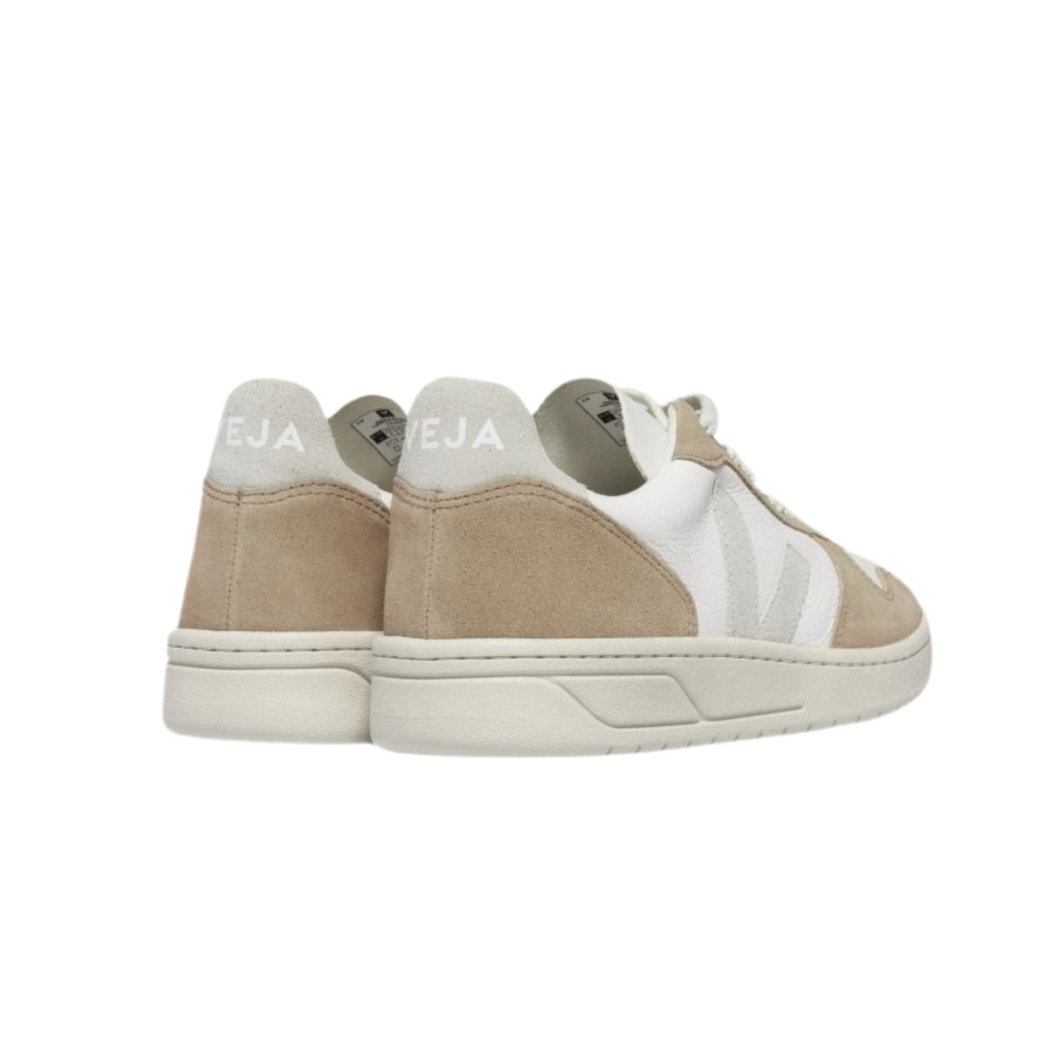 Veja Men V-10 - White Natural Sahara