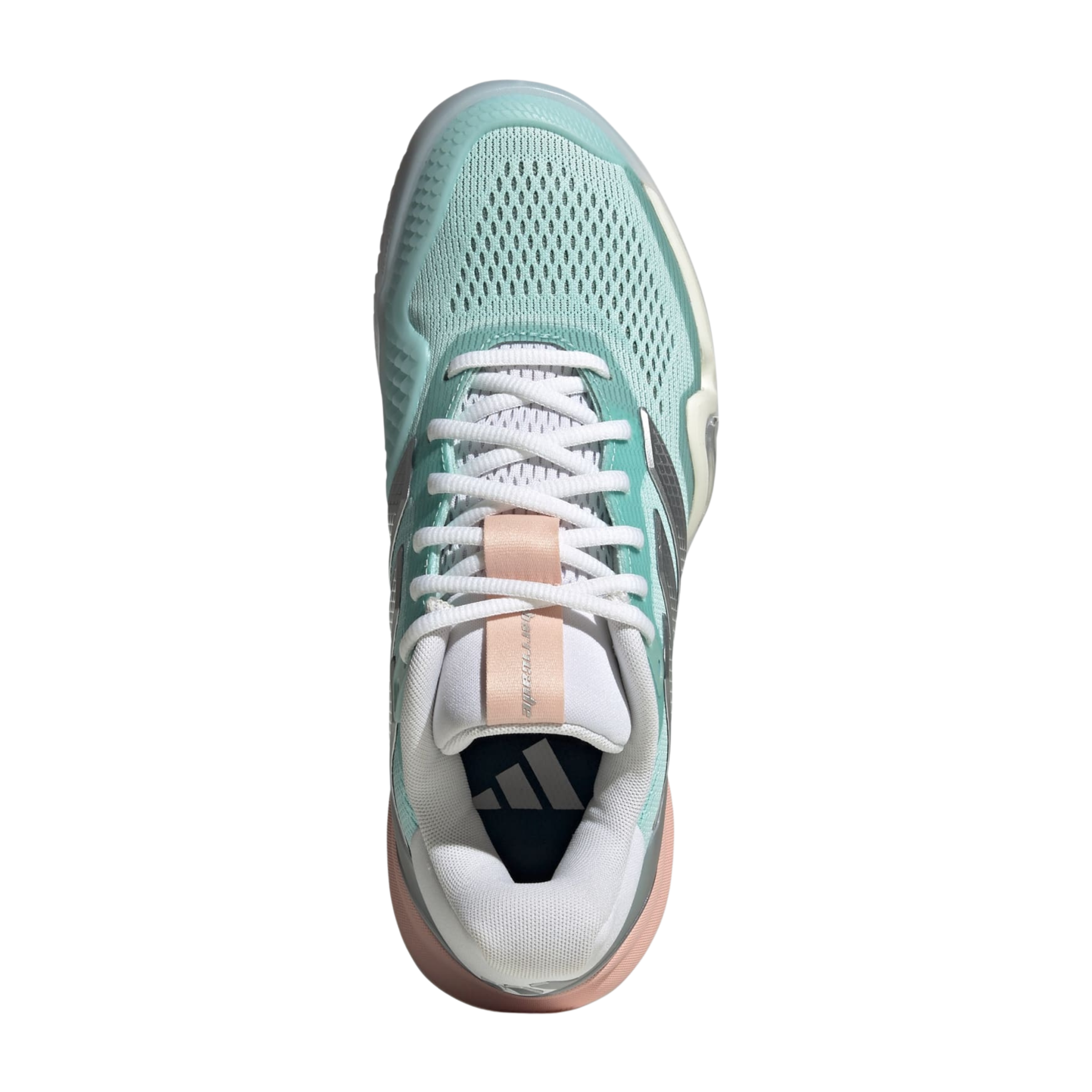 Adidas Women Barricade 14 - Semi Flash Aqua Silver Metallic