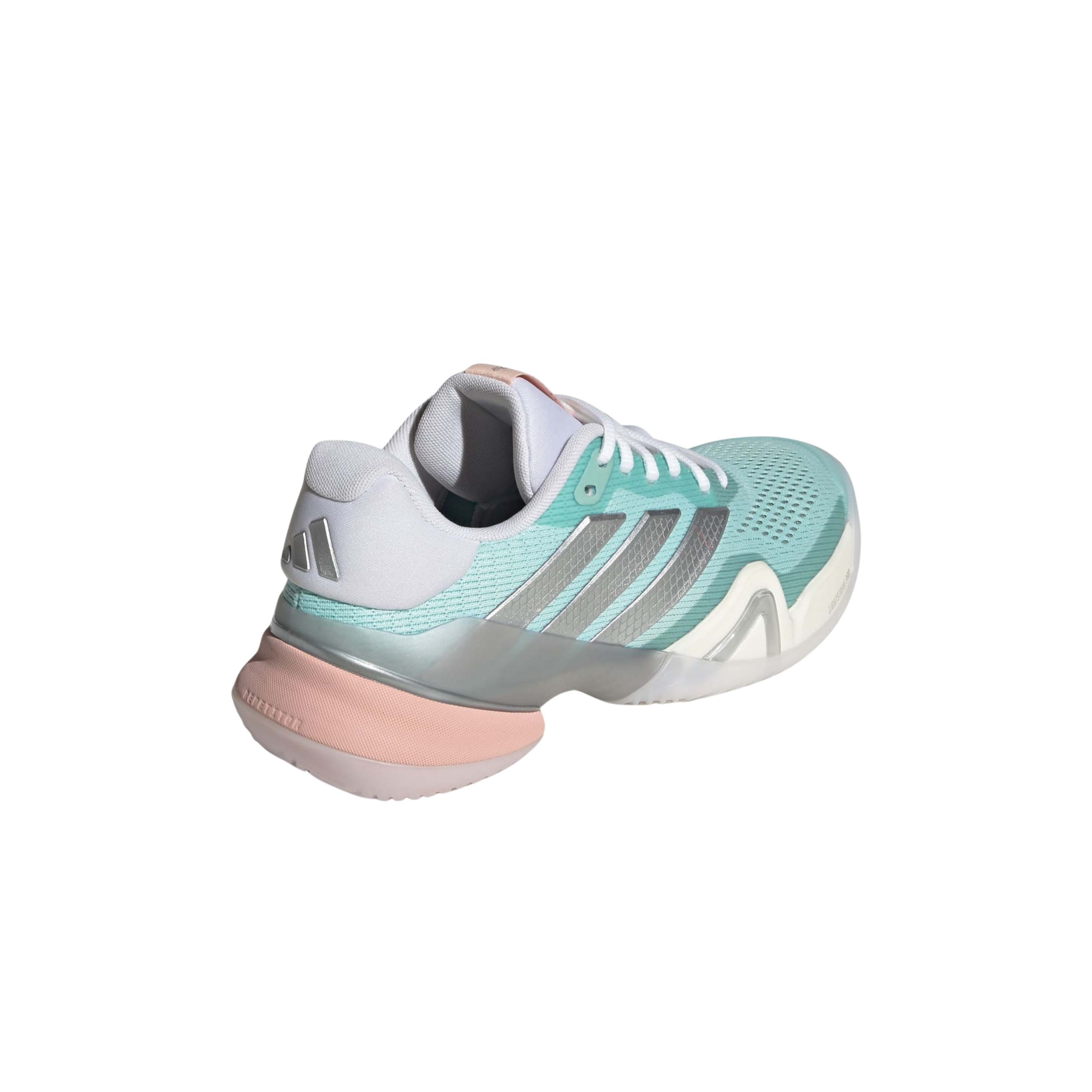 Adidas Women Barricade 14 - Semi Flash Aqua Silver Metallic