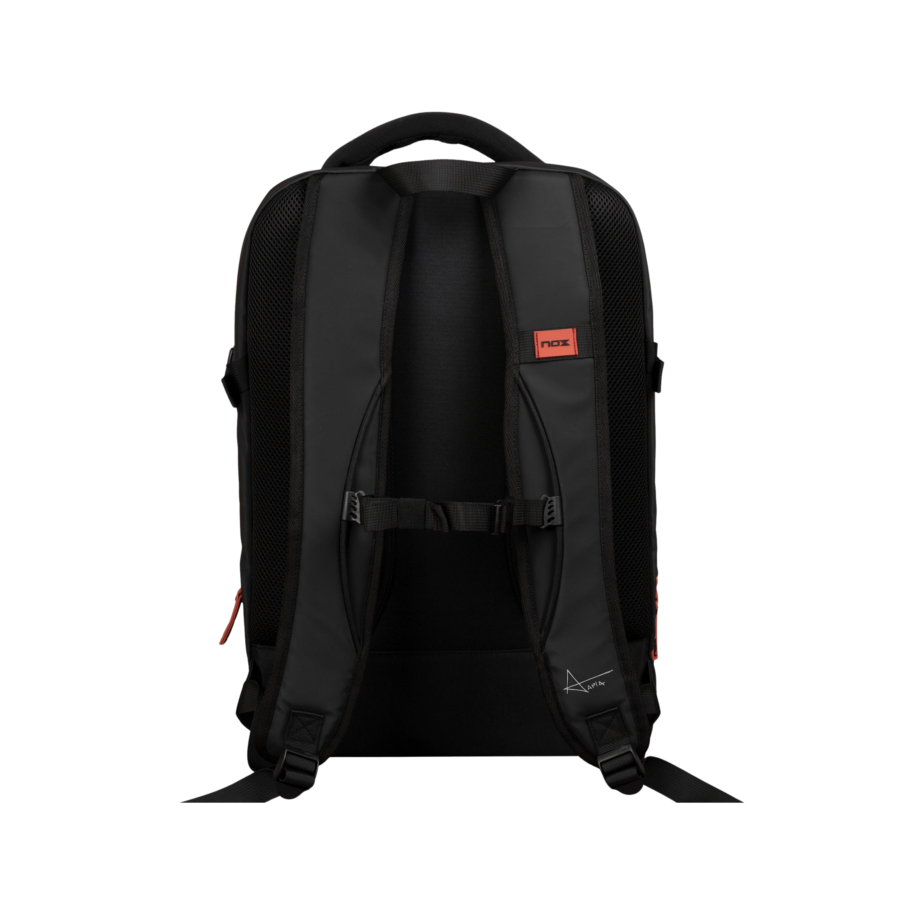 Nox Luxury Open Series Backpack - Black Red