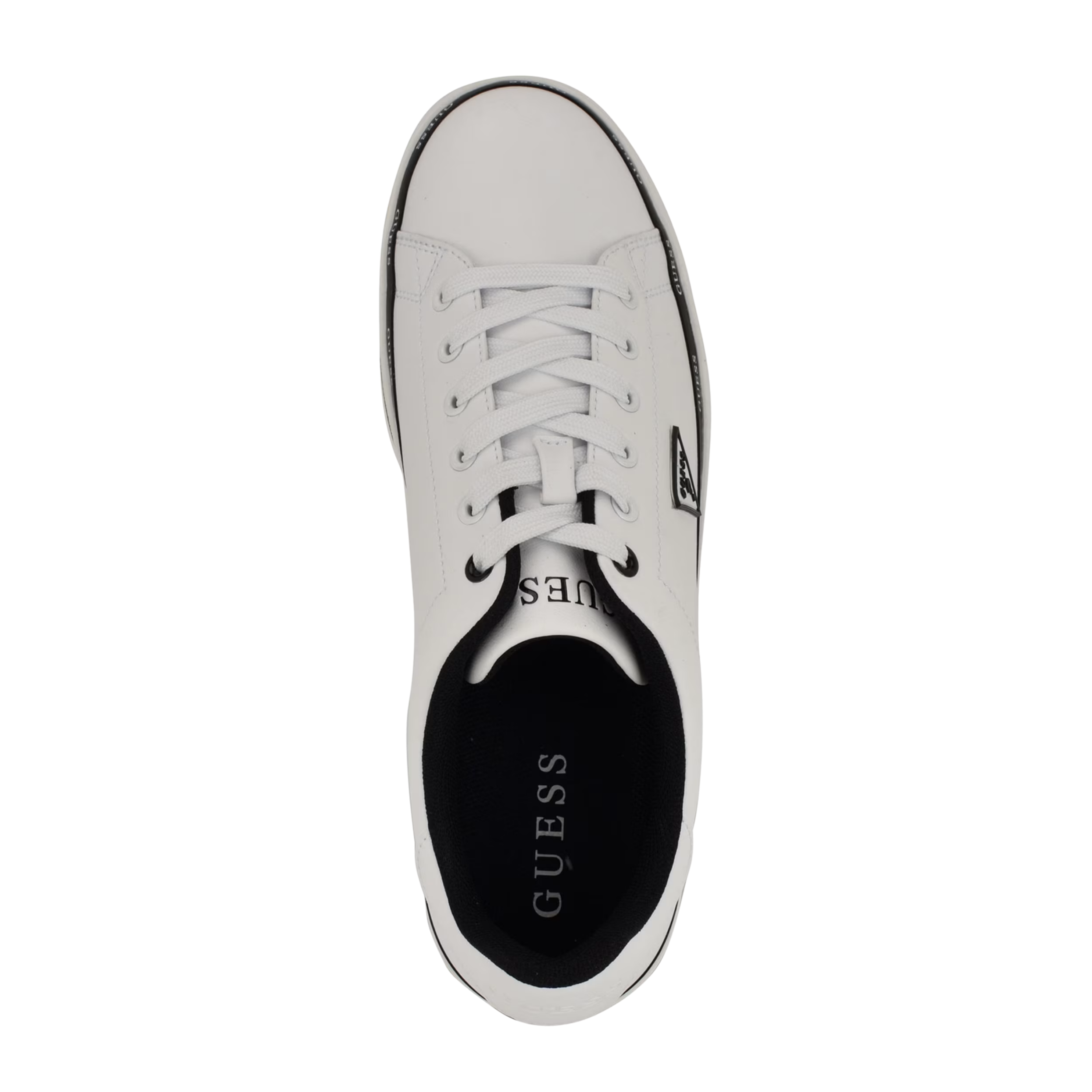 Guess Men Lorvis Logo Low-Top - White