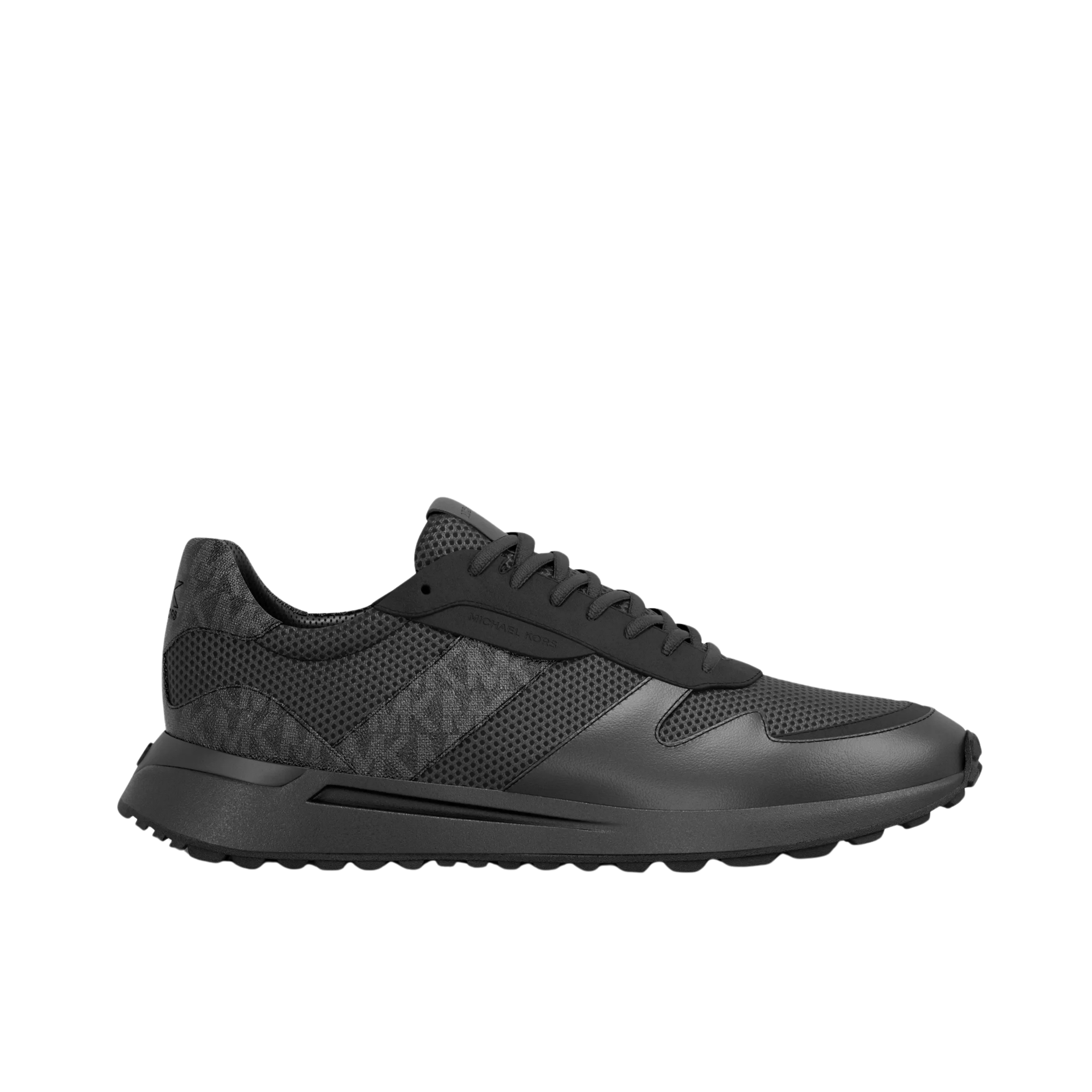 Michael Kors Men Dax Mixed Media Trainer - Black