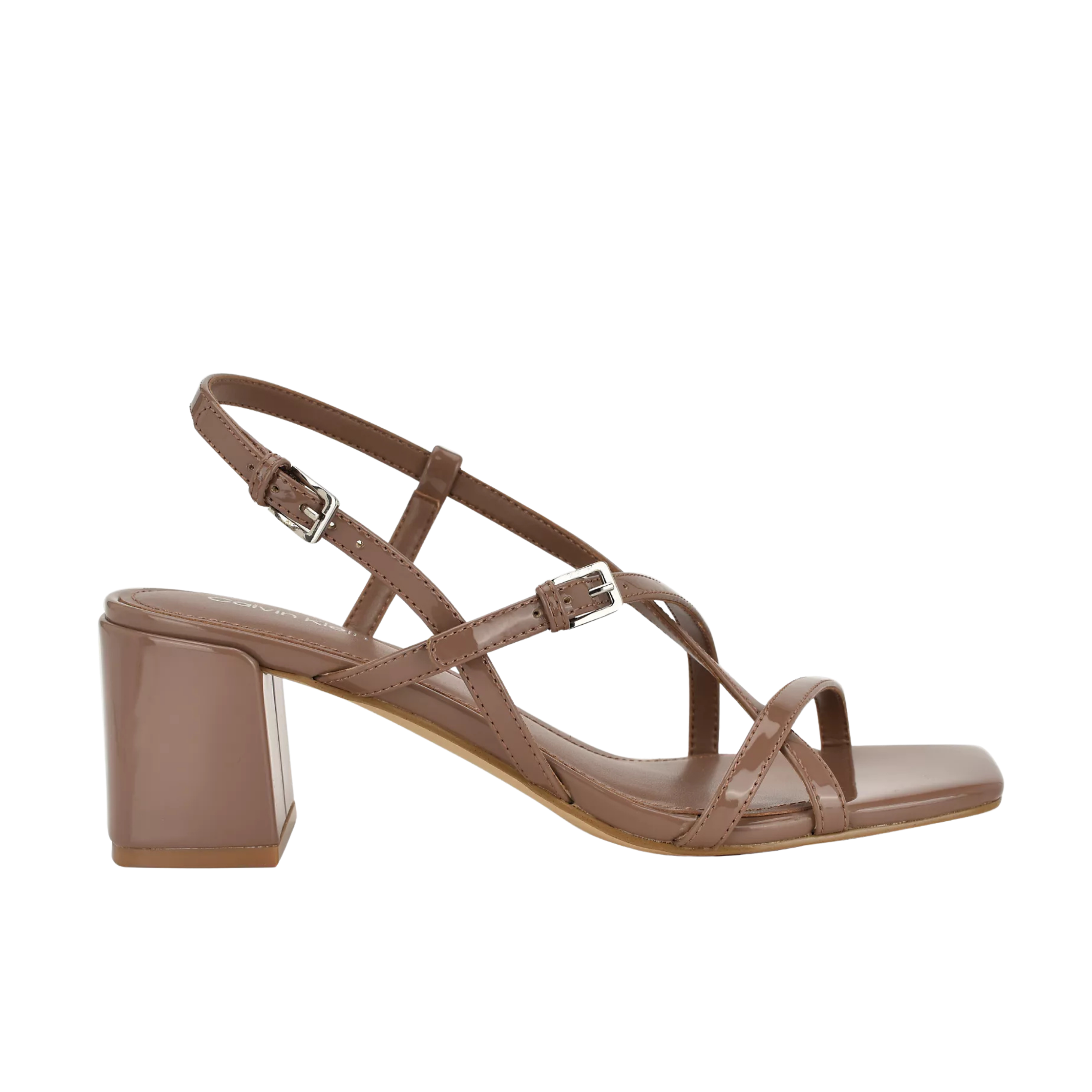 Calvin Klein Women Pandy Heel - Brown