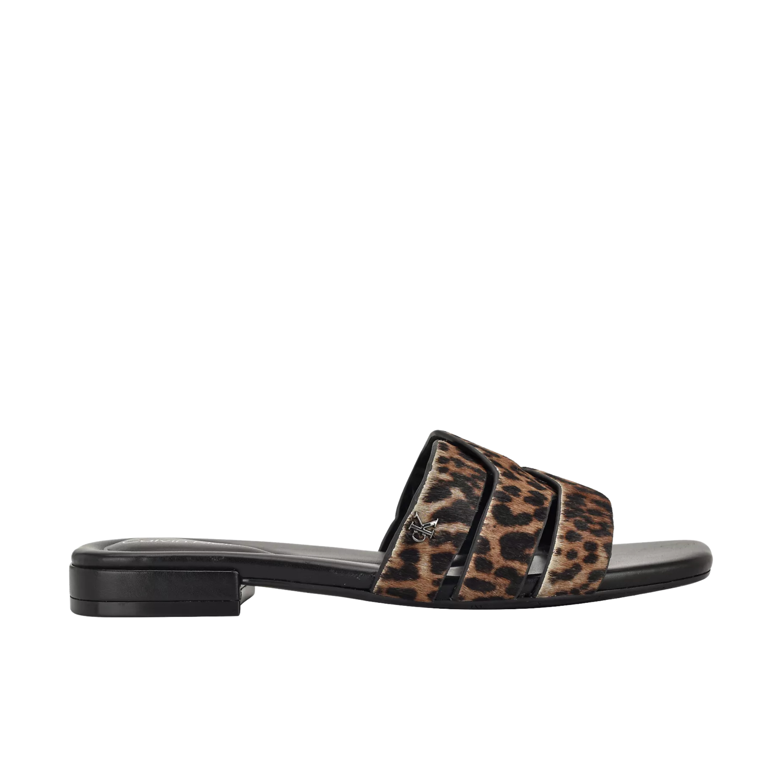 Calvin Klein Women Tishaly Sandal - Dark Natural
