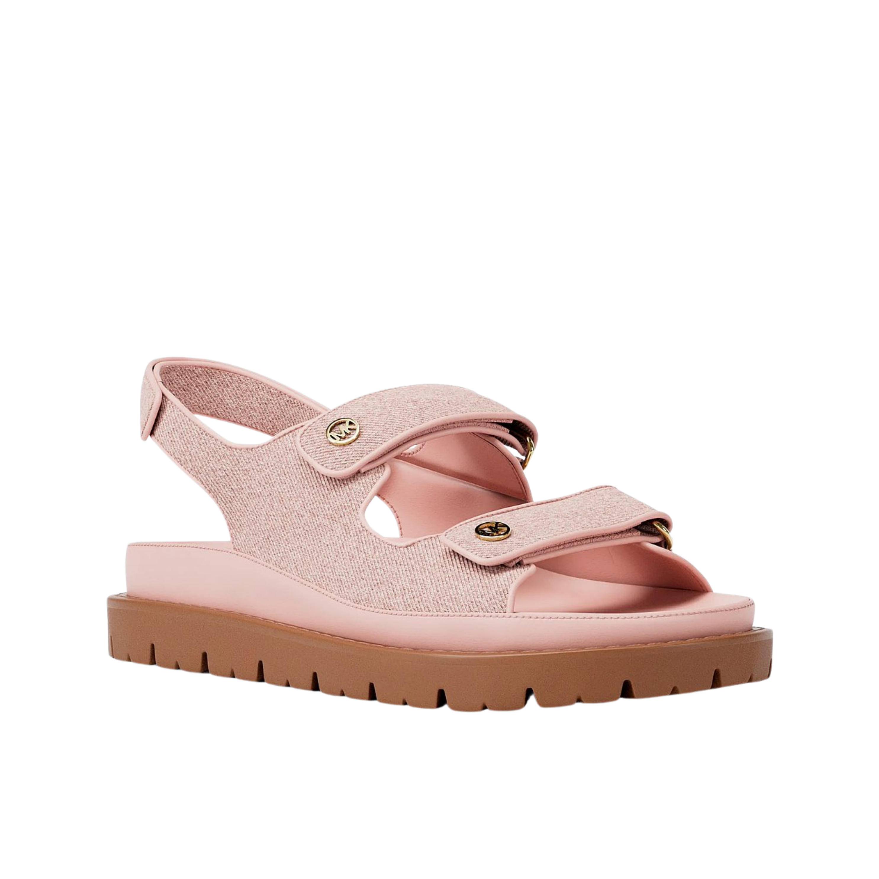 Michael Kors Women Holland Denim Sandal - Powder Blush