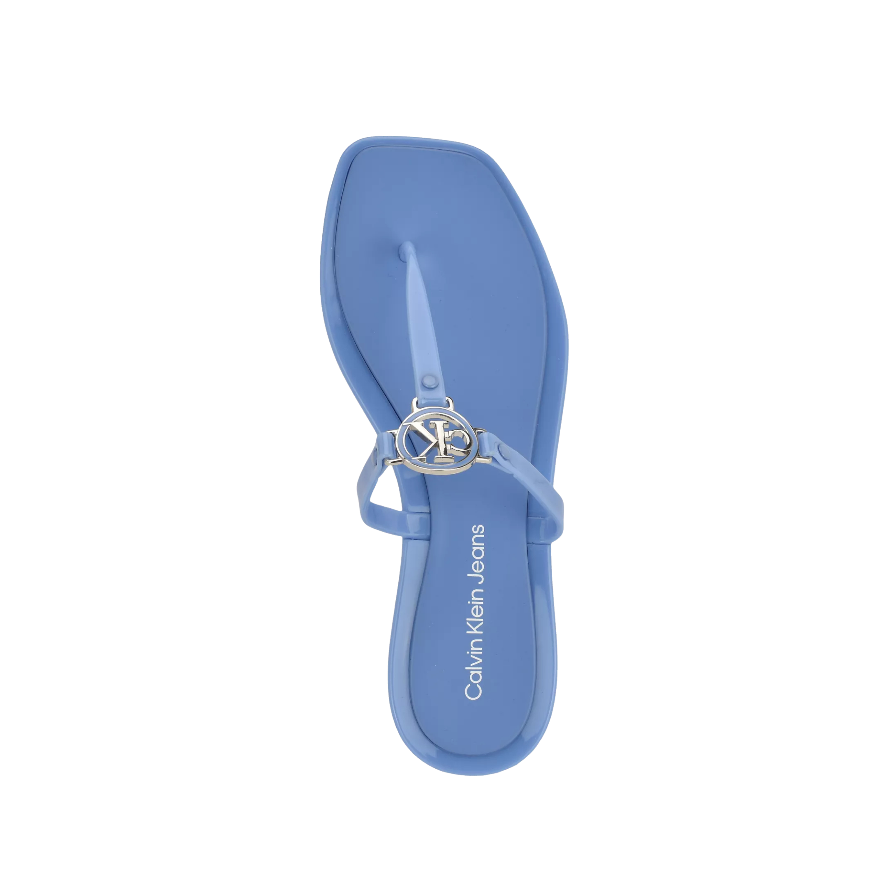 Calvin Klein Women Ellye Jelly Sandal - Blue