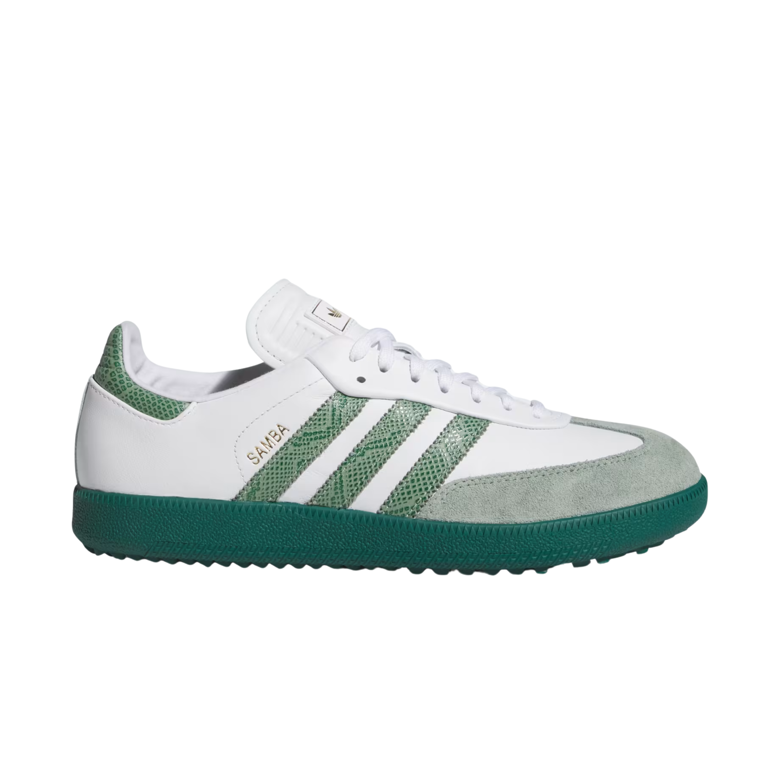 Adidas Men Samba Barstool Spikeless Golf - Cloud White Collegiate Green