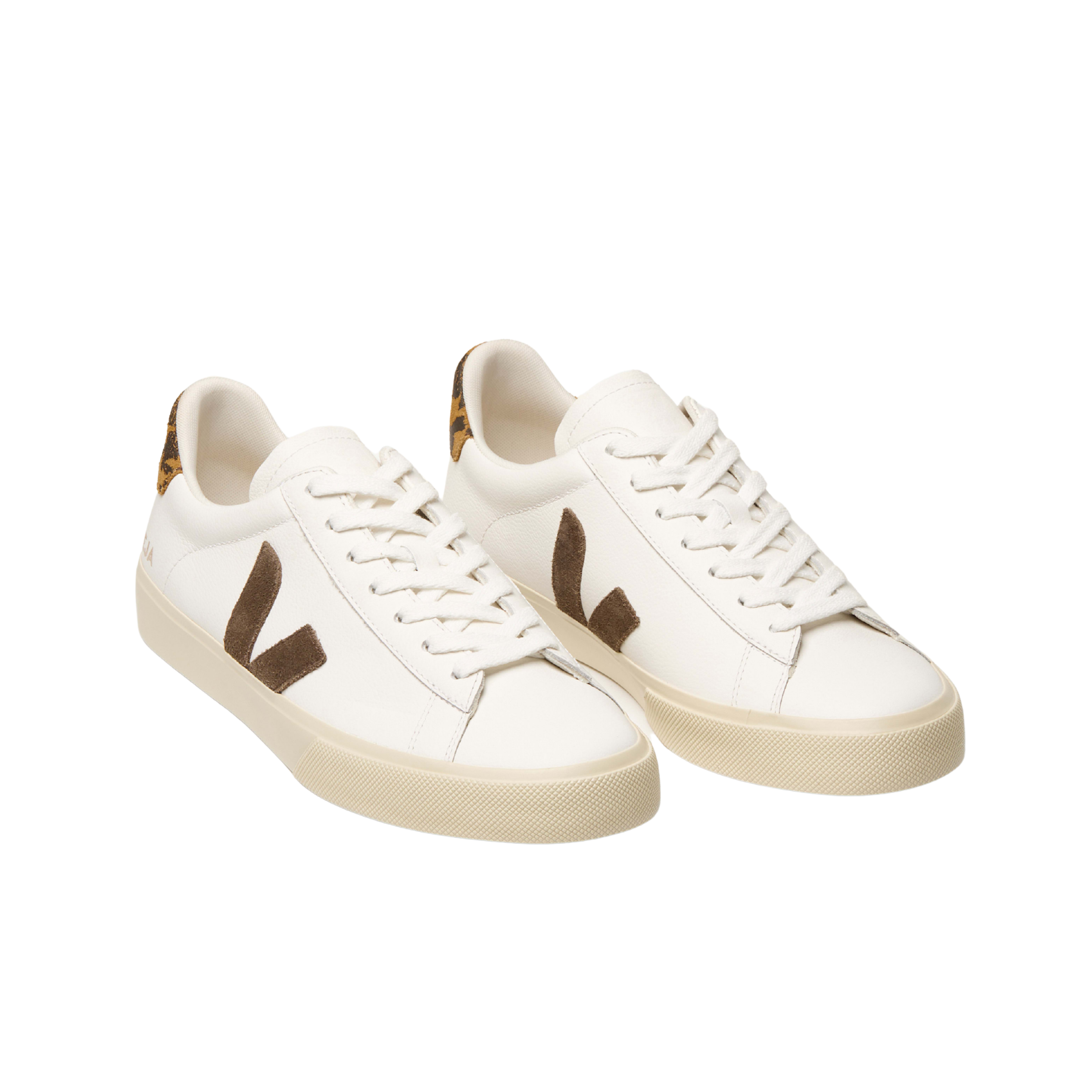 Veja Women Campo - Leather White Camel Wild Country