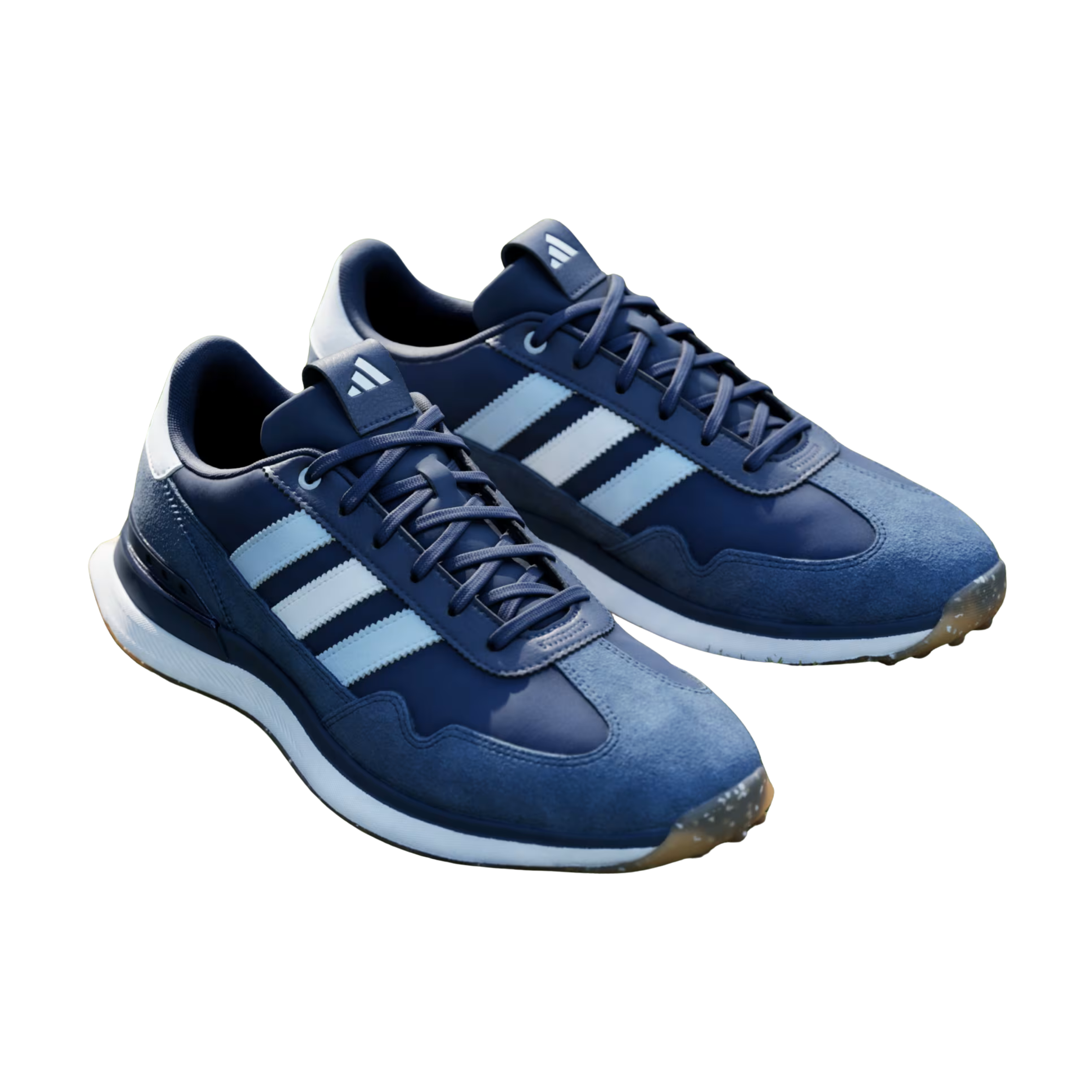Adidas Men S2G 26 Textile Spikeles Golf - Collegiate Navy Cloud White