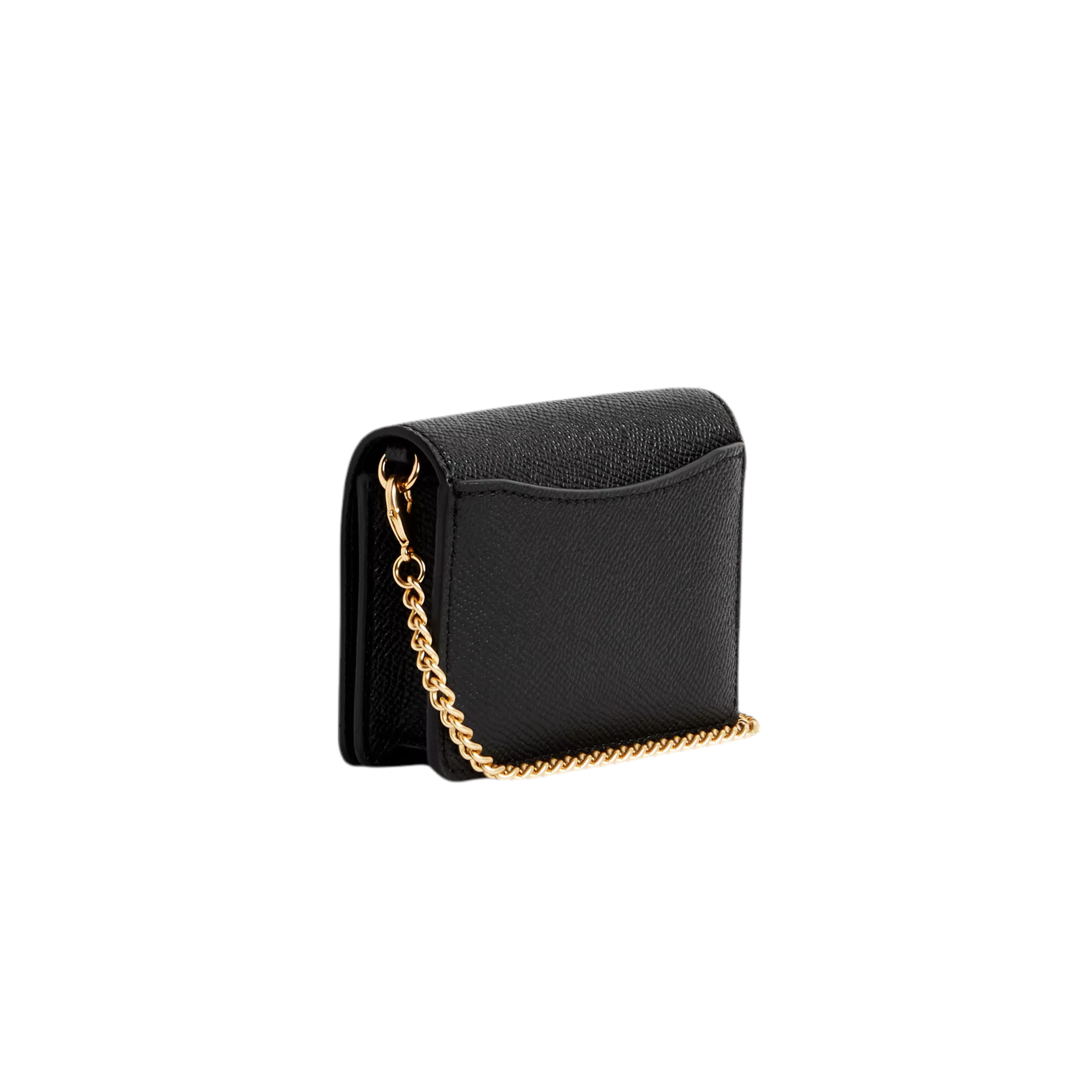 Coach Mini Wallet On A Chain - Black