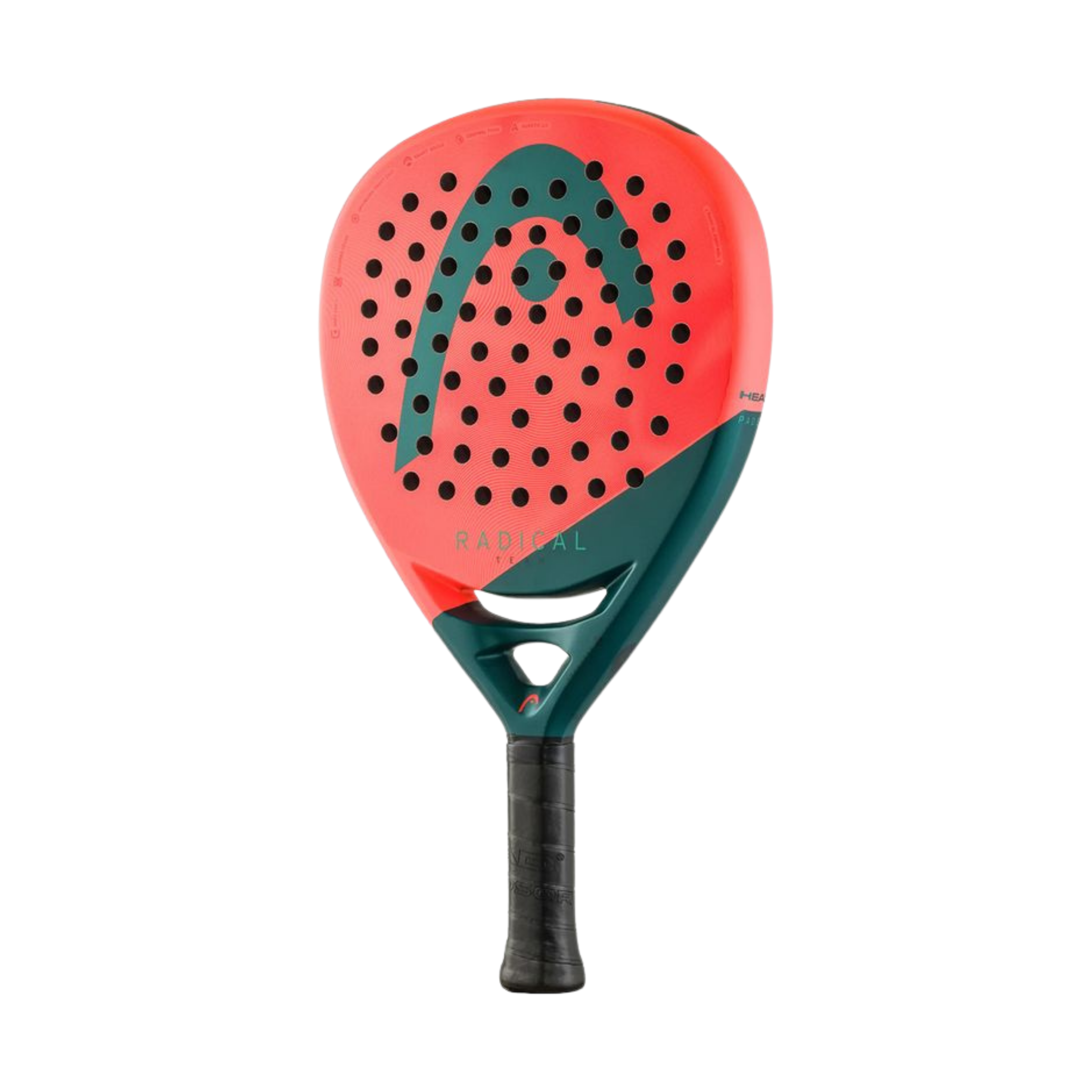 Head Radical Team 2026 Padel Racquet - Orange Green