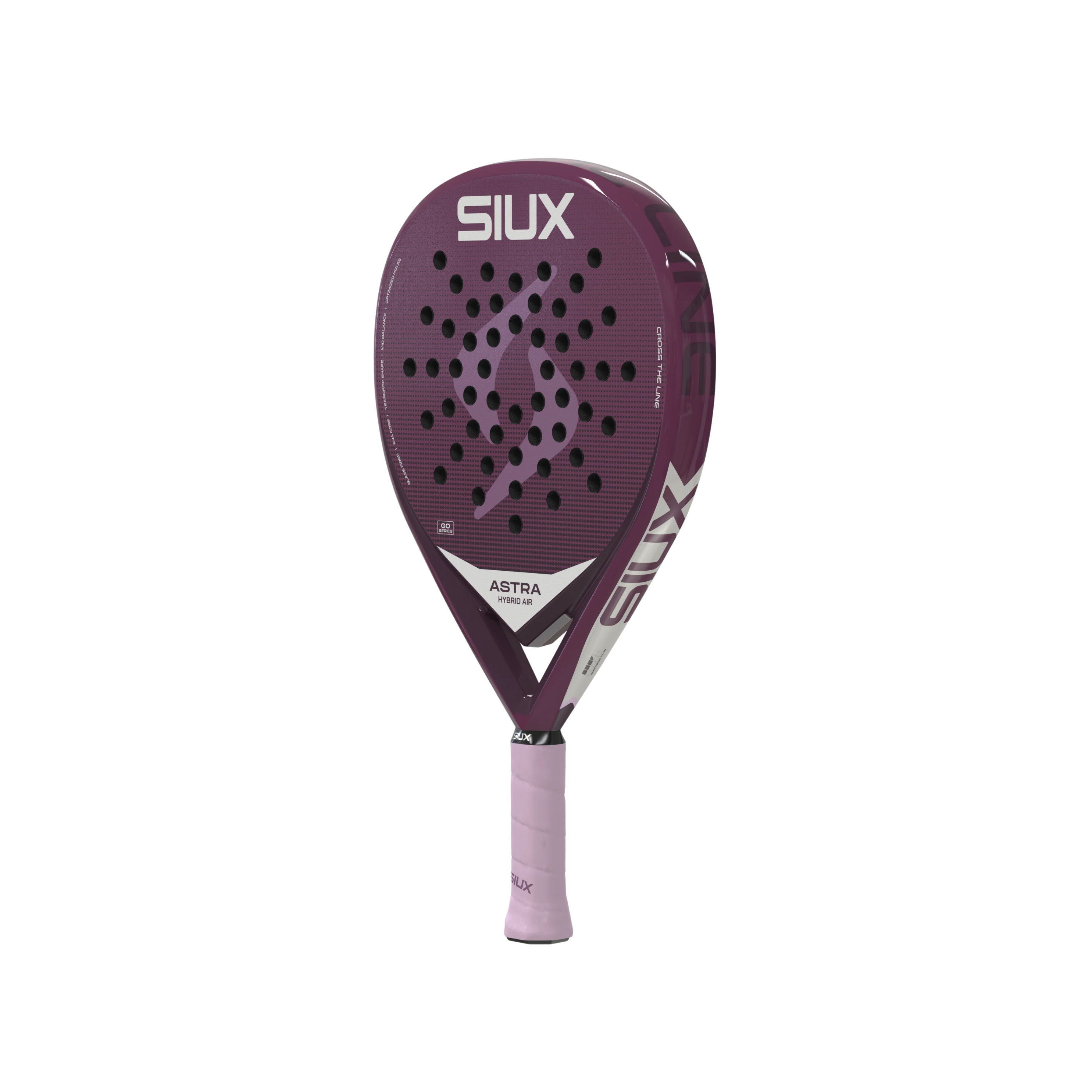 Siux Astra Go Hybrid Air 2026 Padel Racket - Purple