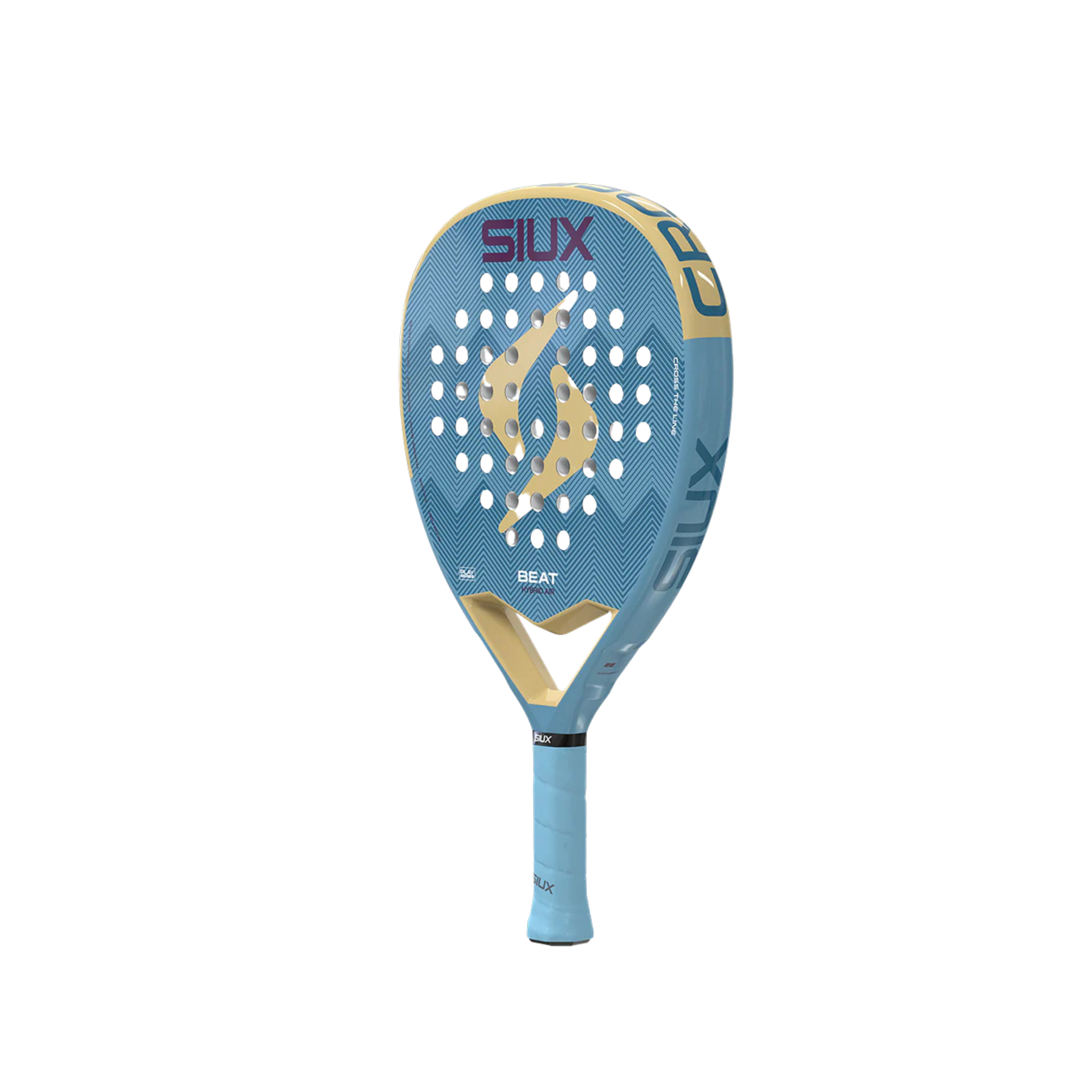 Siux Beat Hybrid Air 2026 Padel Racket - Blue Gold