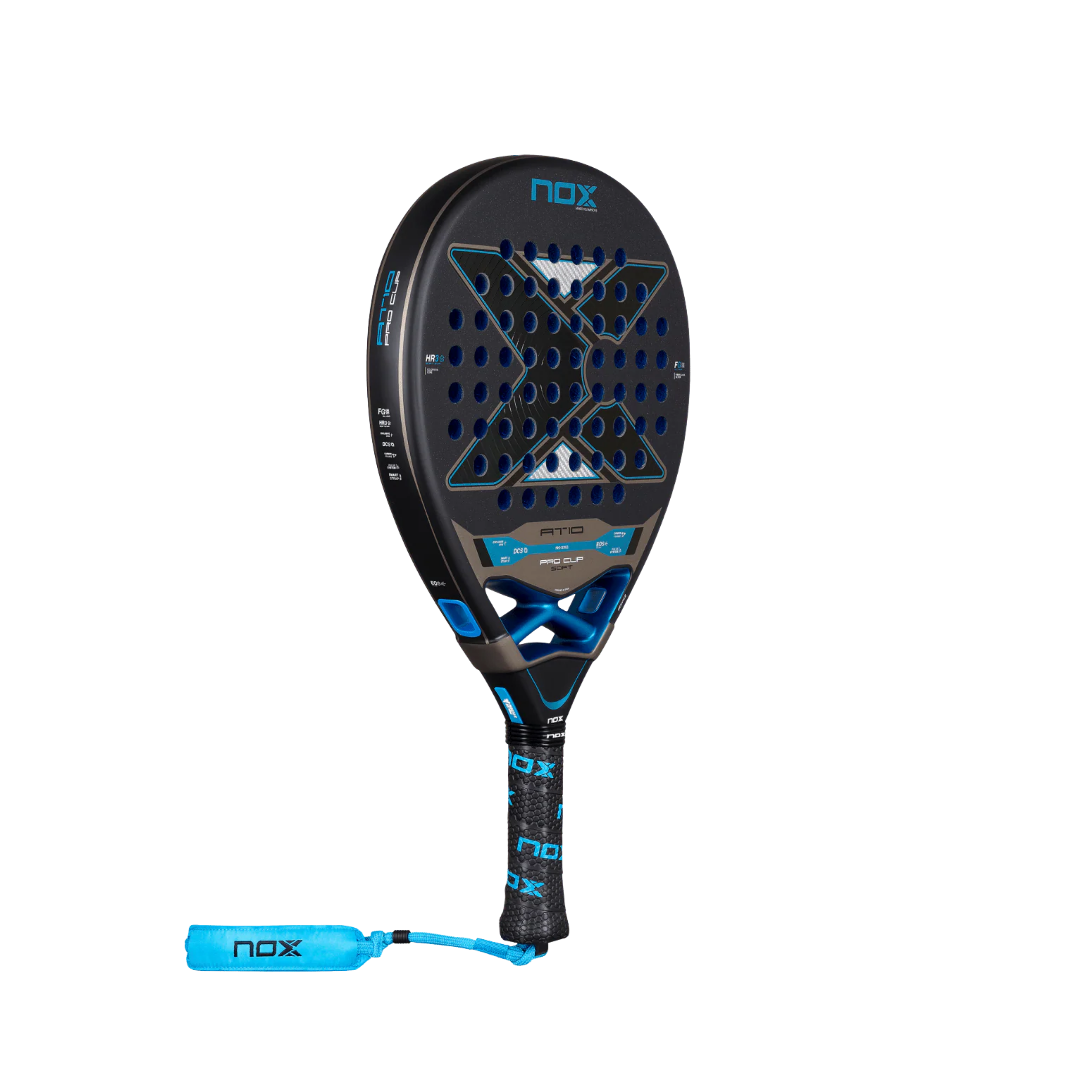 Nox AT10 Pro Cup SOFT 2026 by Agustín Tapia Padel Racket- Blue Black