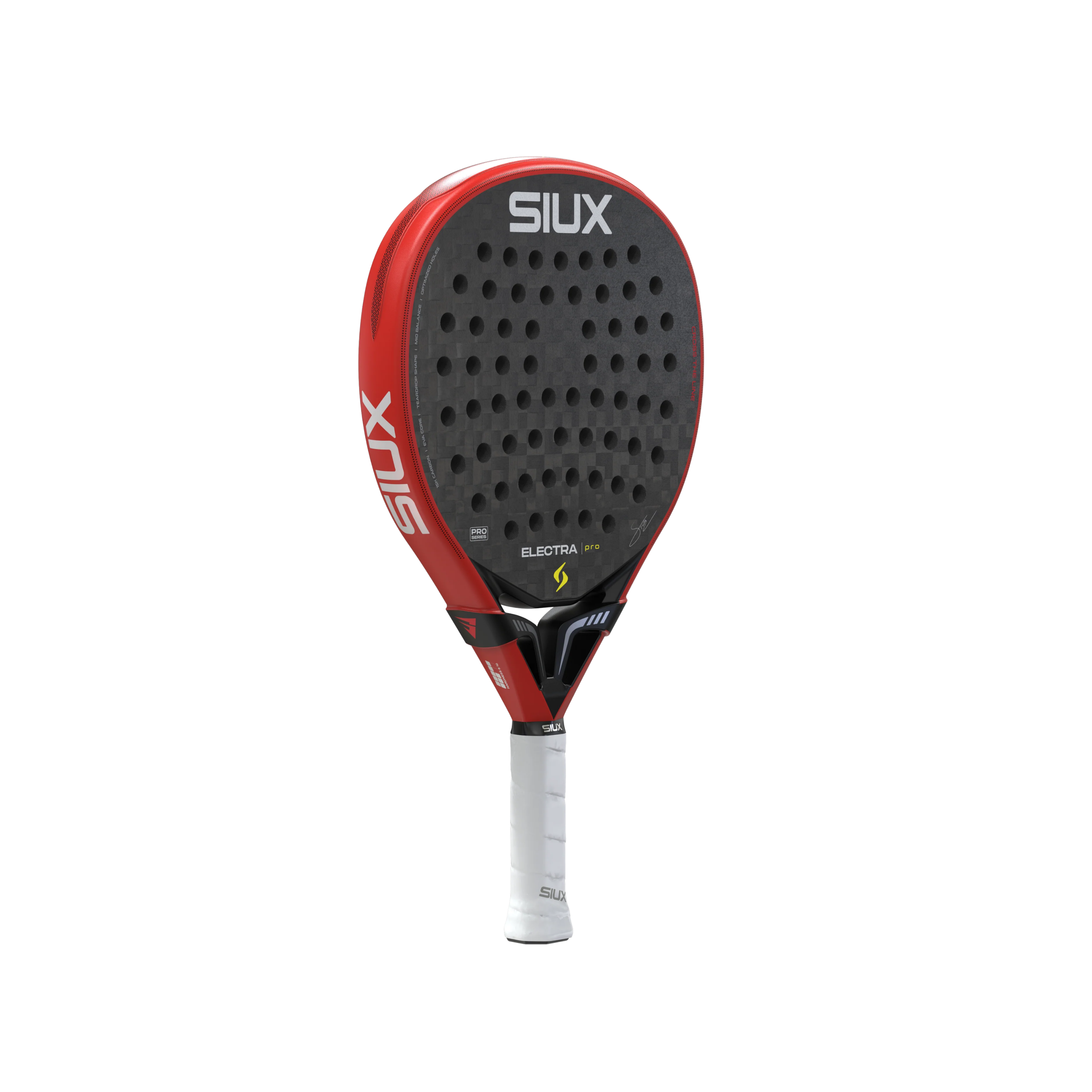 Siux ST5 Electra Pro 2026 Fire Padel Racket - Red