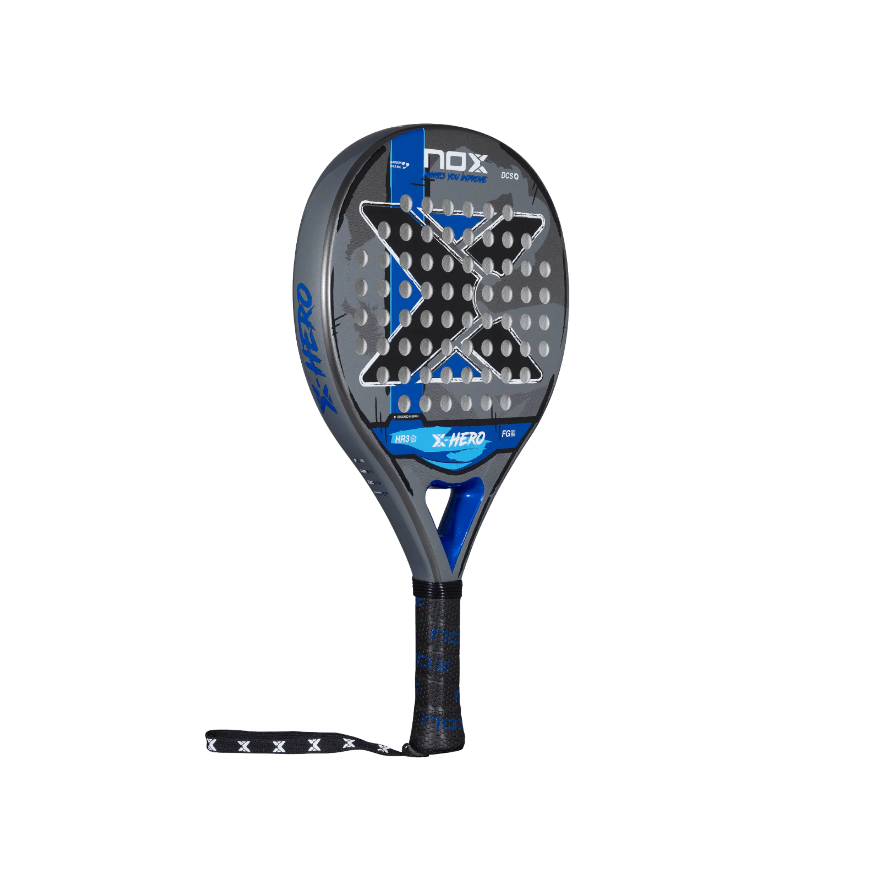 Nox X Hero Blue 2026 Padel Racket - Blue