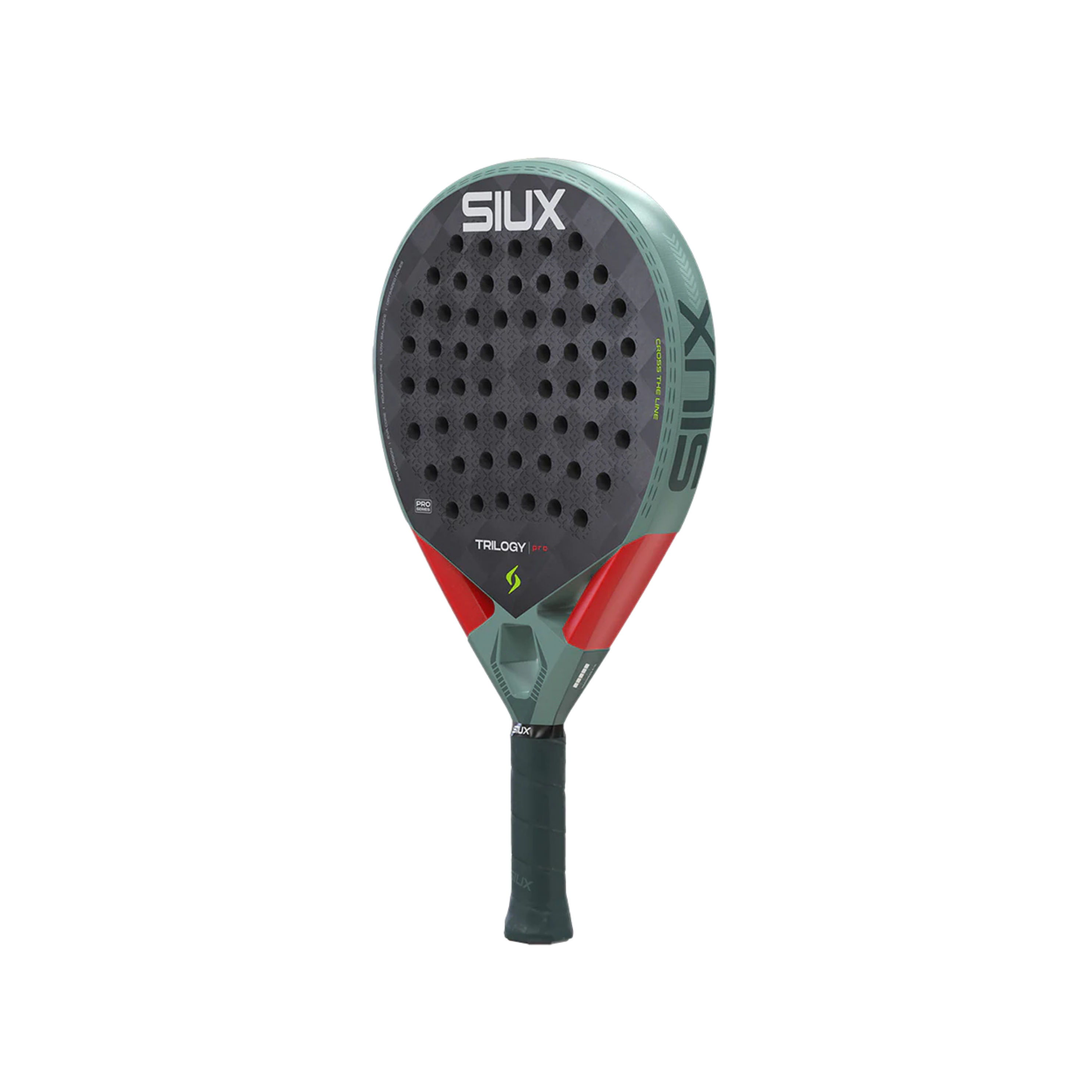 Siux Trilogy Pro 2026 Ash Padel Racket - Green
