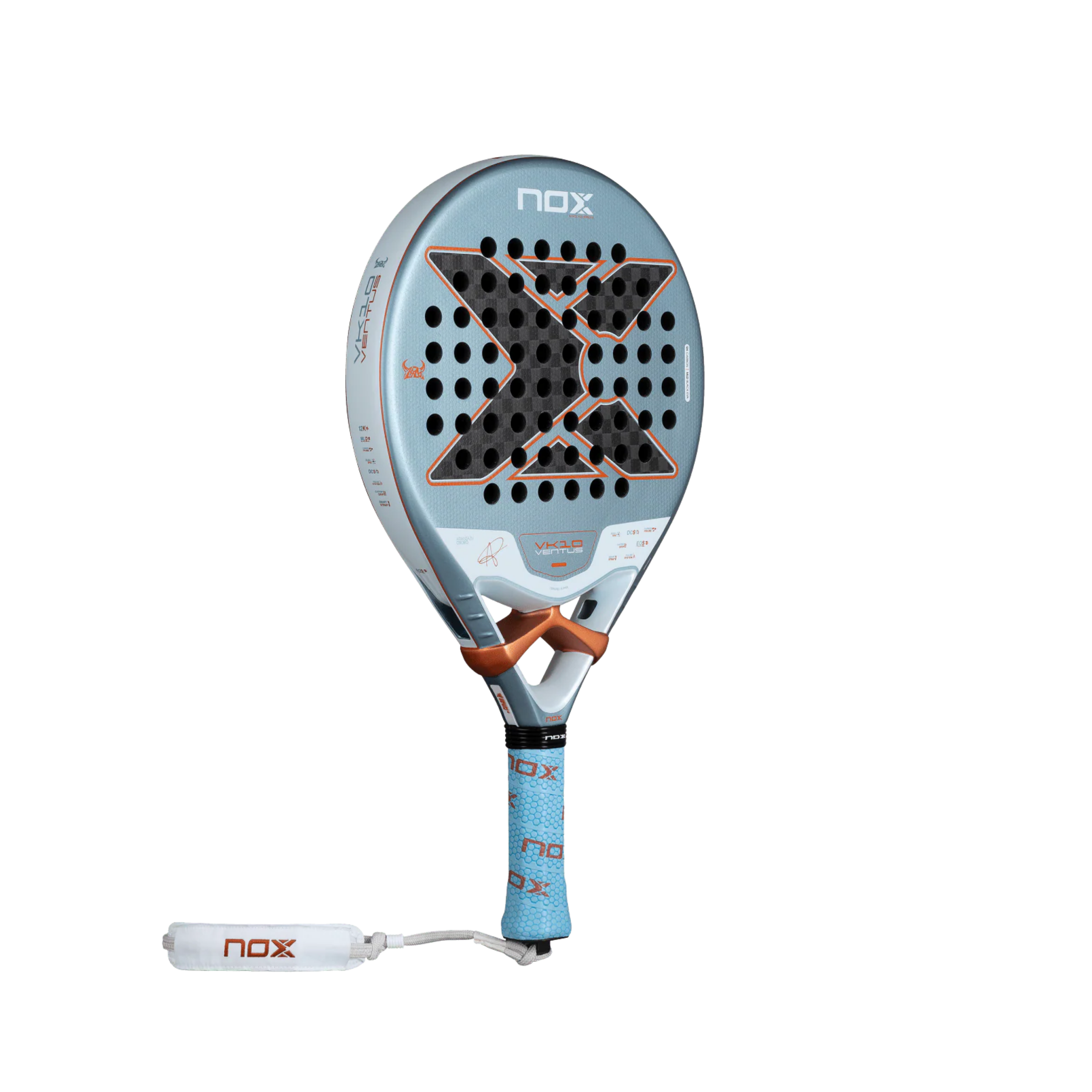 Nox VK10 Ventus Control 12K Padel Racket- Blue