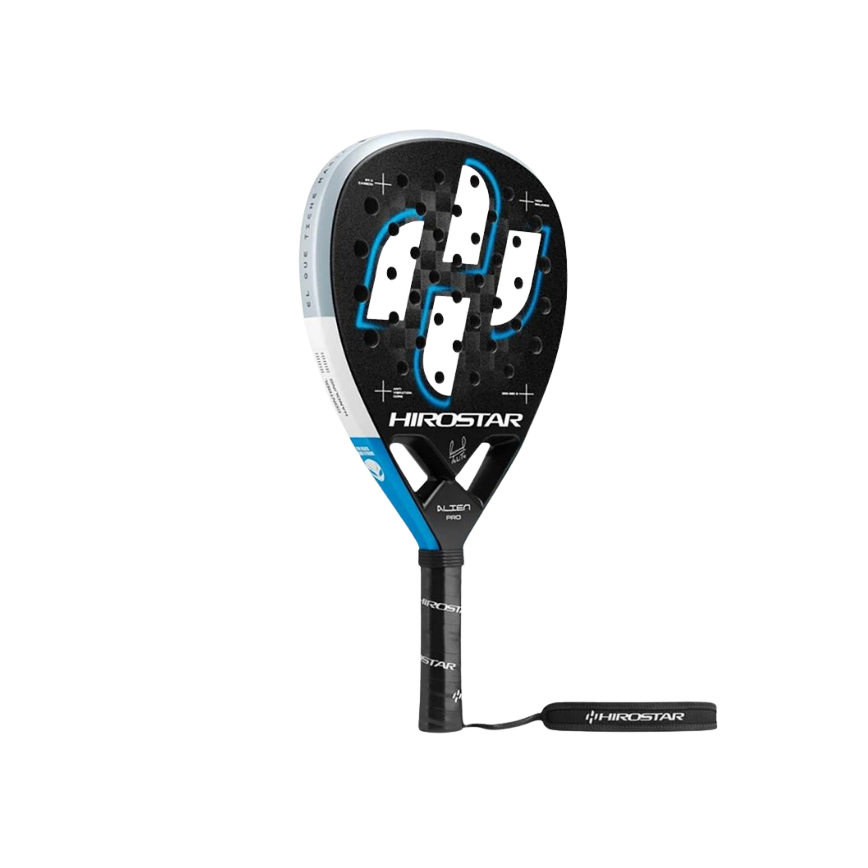 Hirostar Alien Pro 2026 Padel Racket - Black