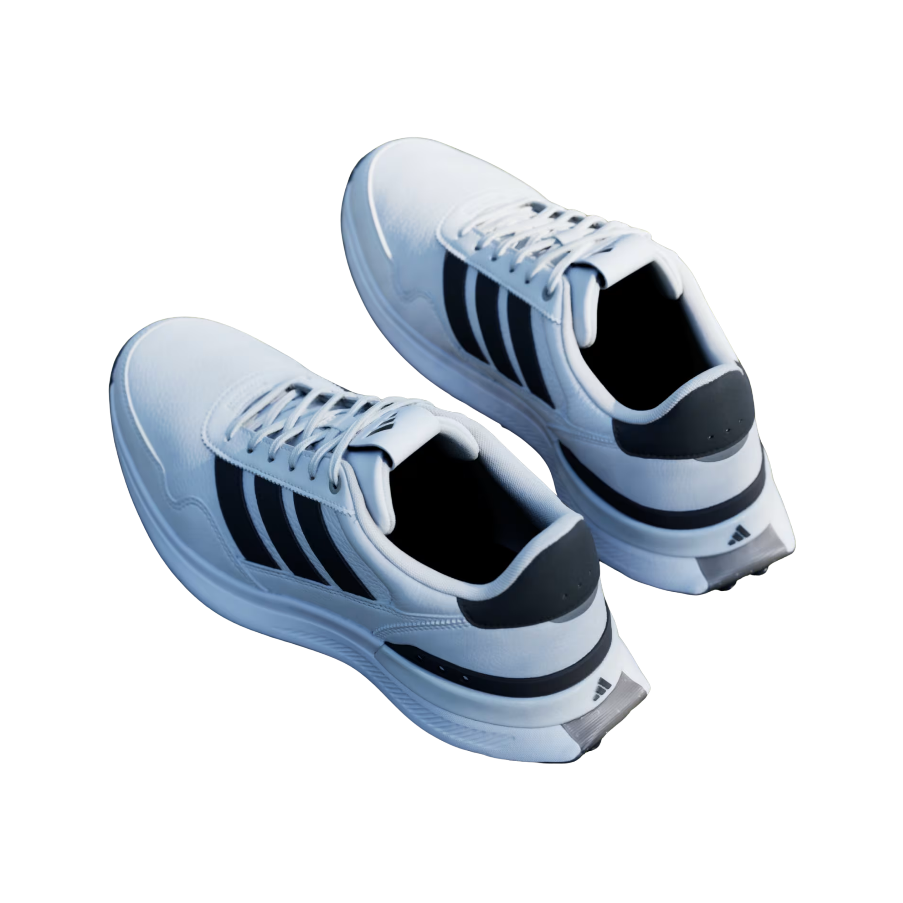 Adidas Men S2G 26 Leather Spikeles Golf - Cloud White Core Black