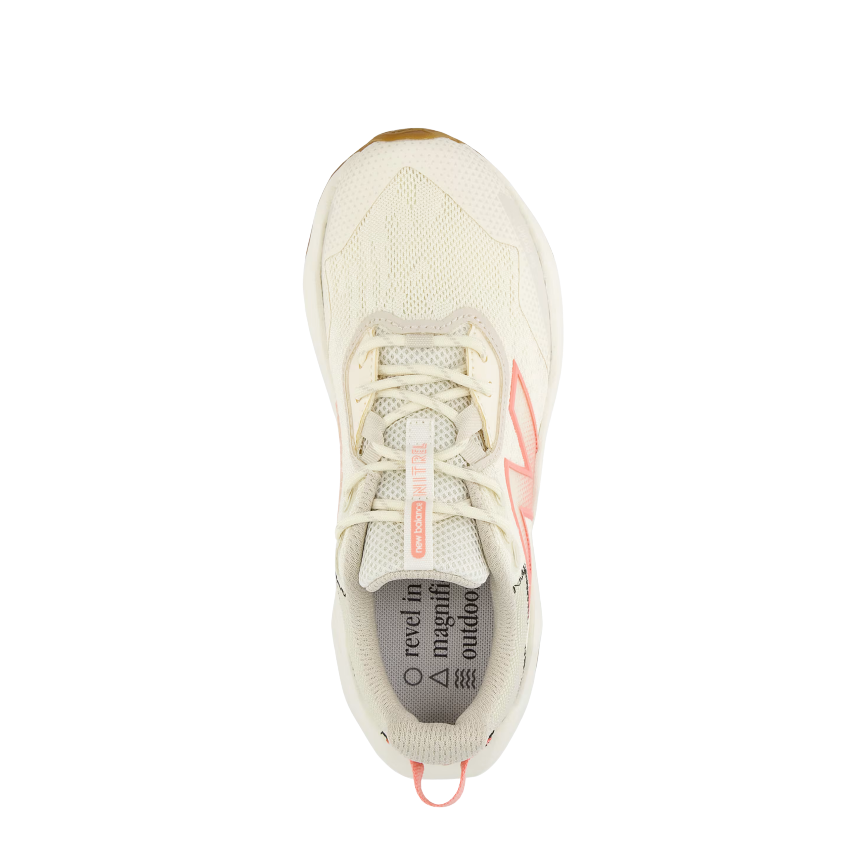 New Balance Women Nitrel V6 Trail Sneaker - Off White