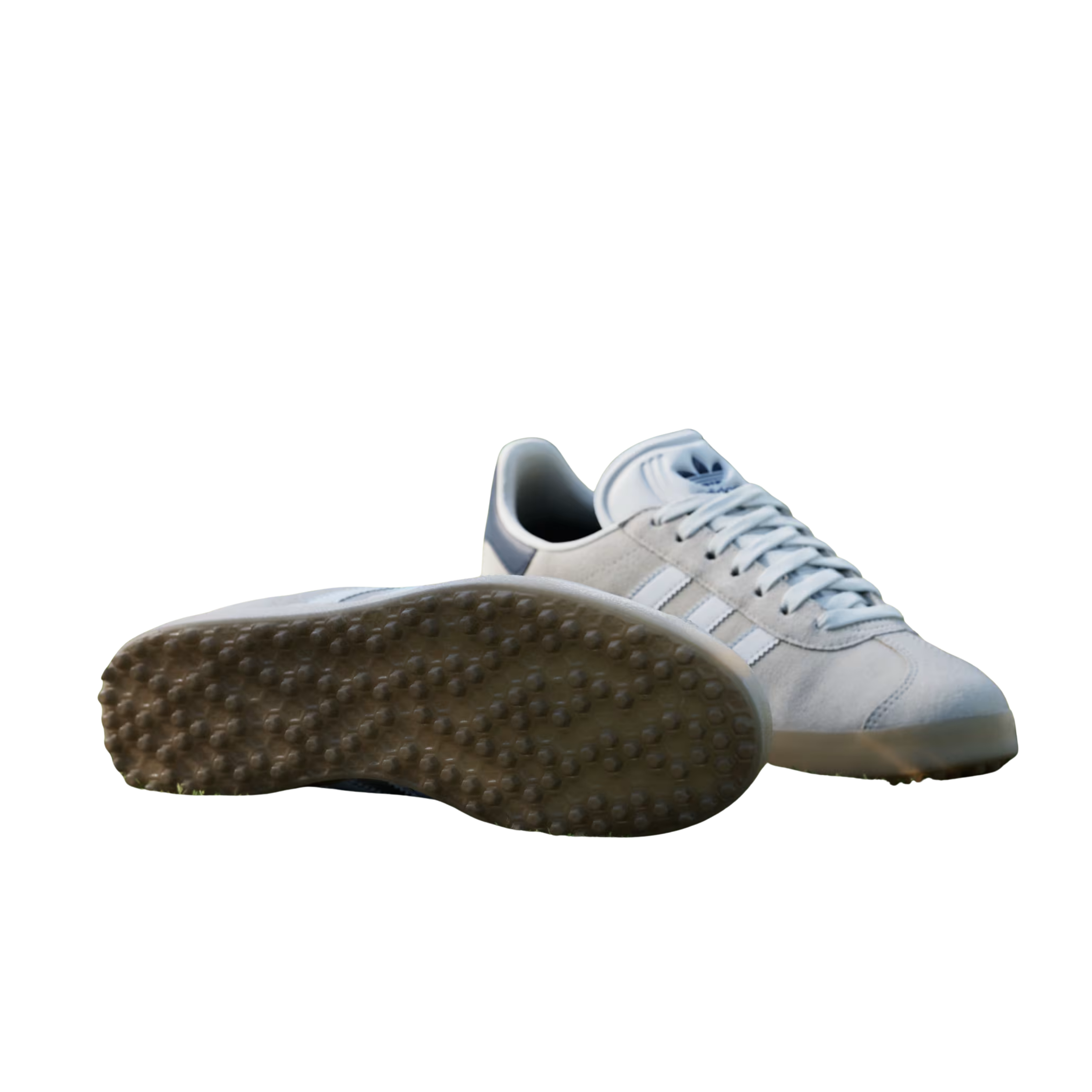 Adidas Men Gazelle Leather Spikeless Golf - Chalk White Cloud White