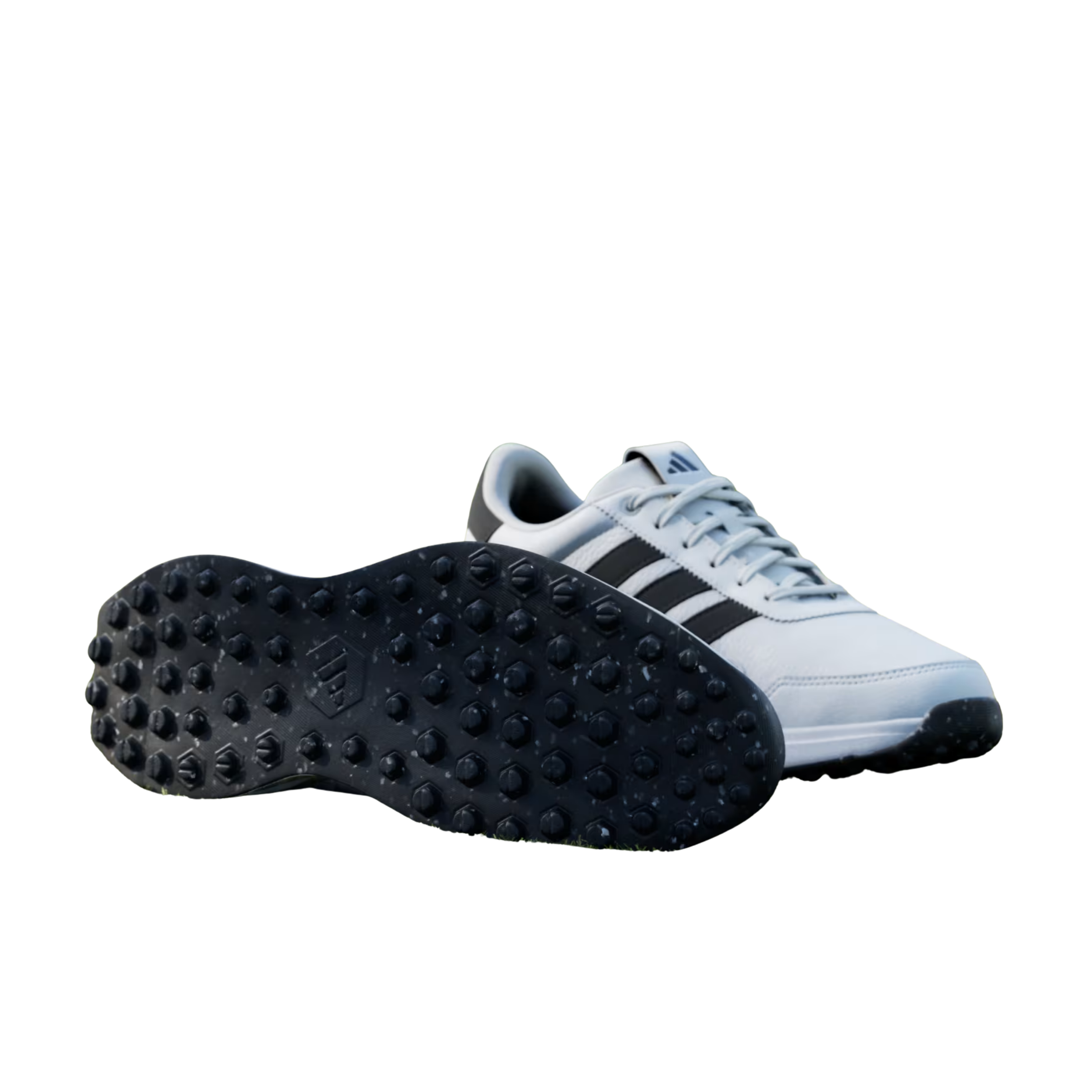 Adidas Men S2G 26 Leather Spikeles Golf - Cloud White Core Black