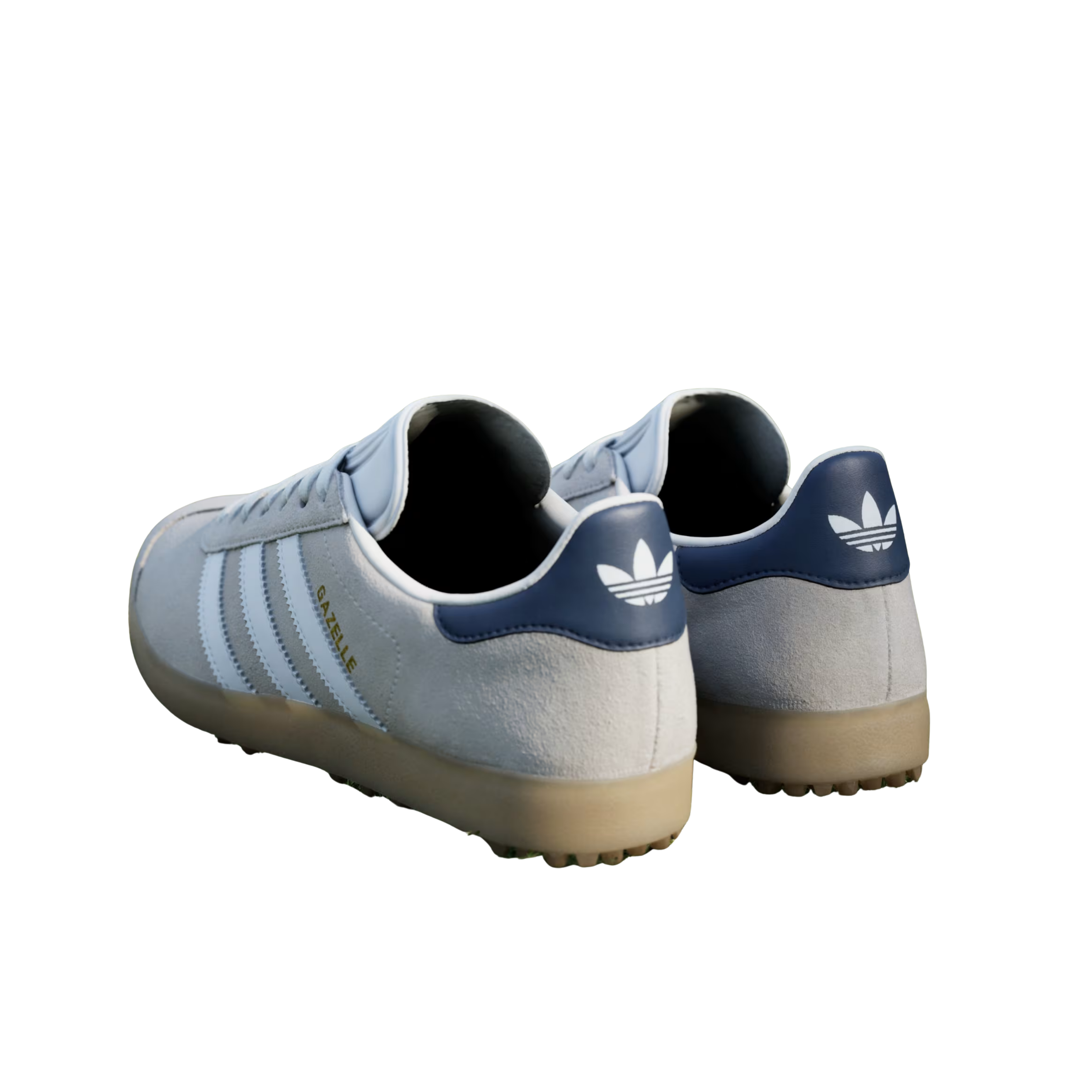 Adidas Men Gazelle Leather Spikeless Golf - Chalk White Cloud White