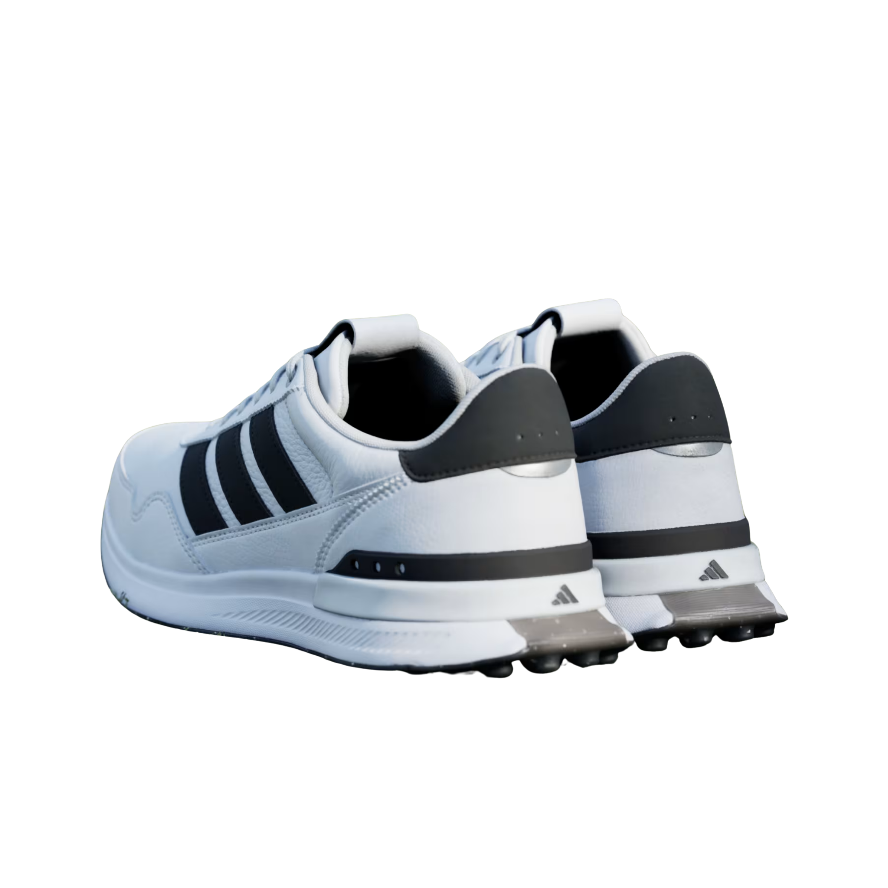 Adidas Men S2G 26 Leather Spikeles Golf - Cloud White Core Black
