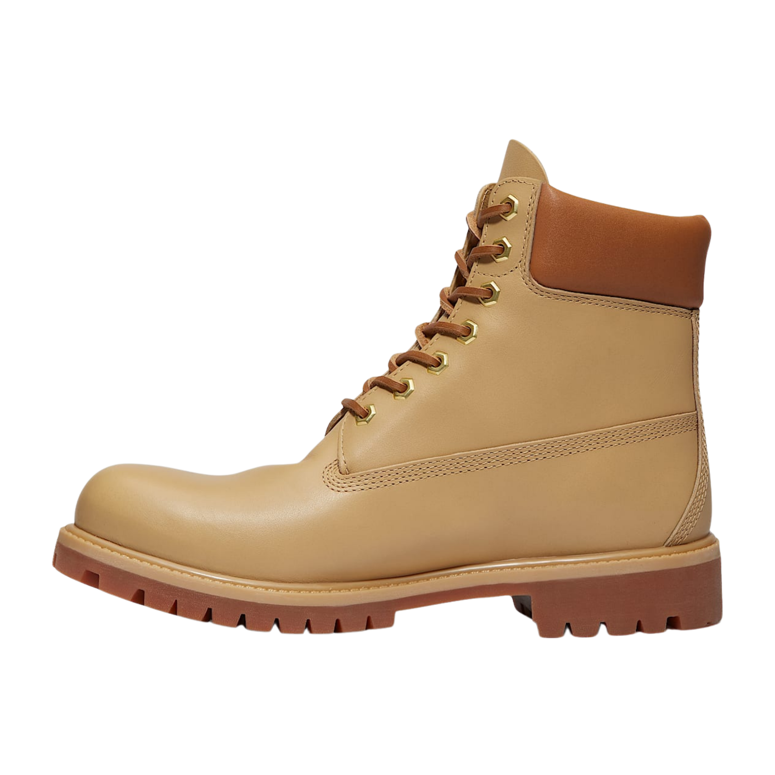Timberland Men's Premium 6-In Waterproof - Beige Full-Grain