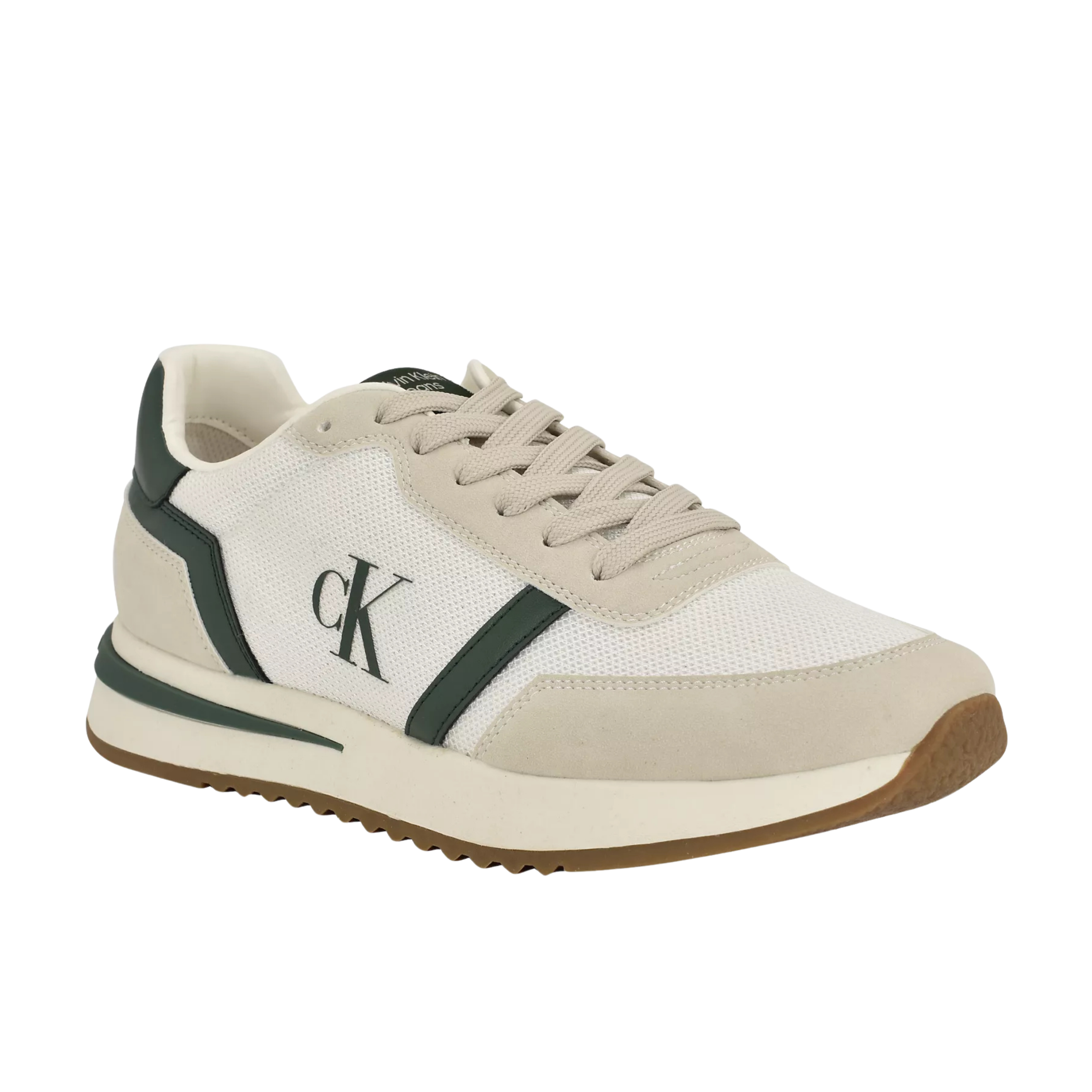 Calvin Klein Men Picio Monogram Sneaker - Light Pine