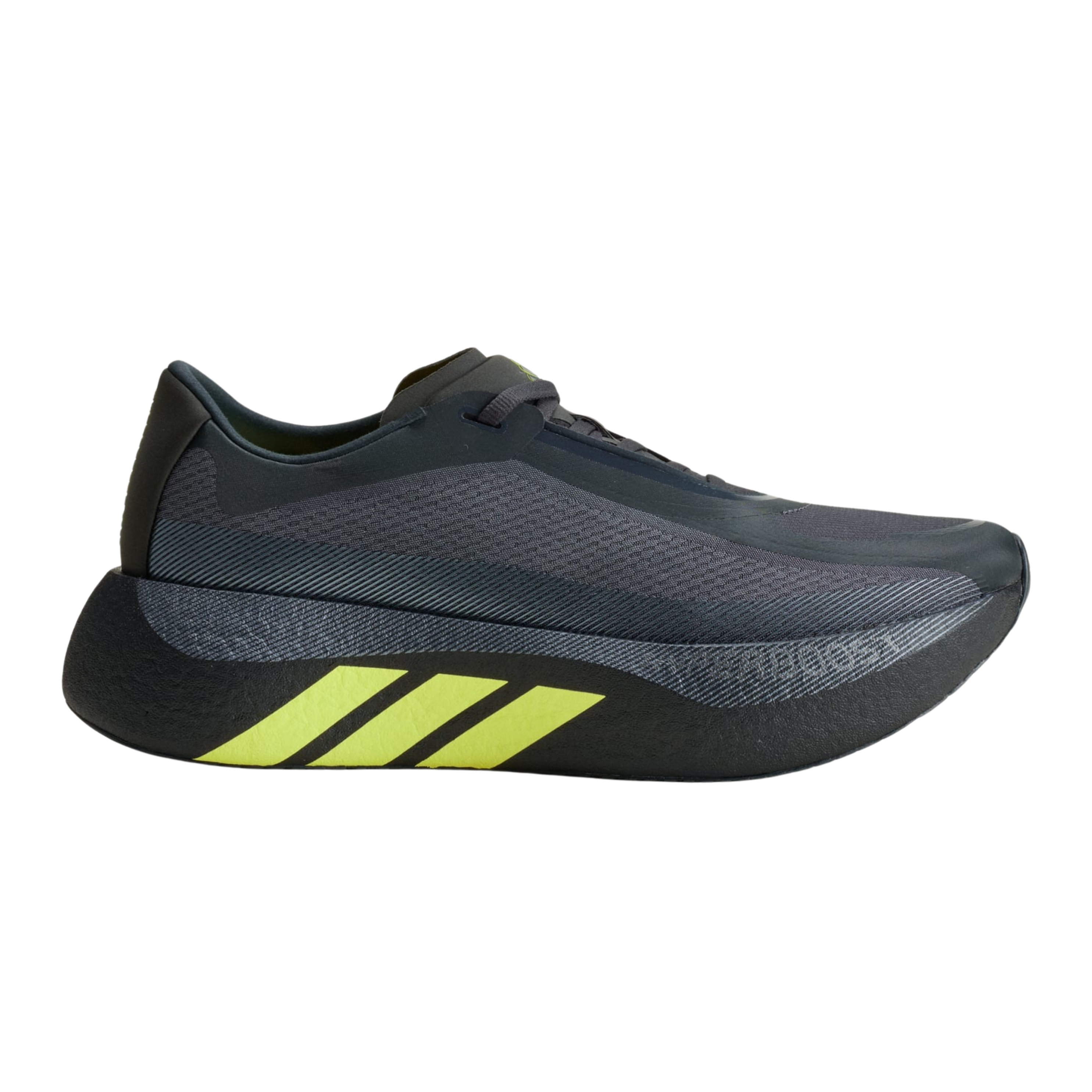 Adidas Men Hyperboost Edge - Carbon Hi-Res Yellow Grey Five