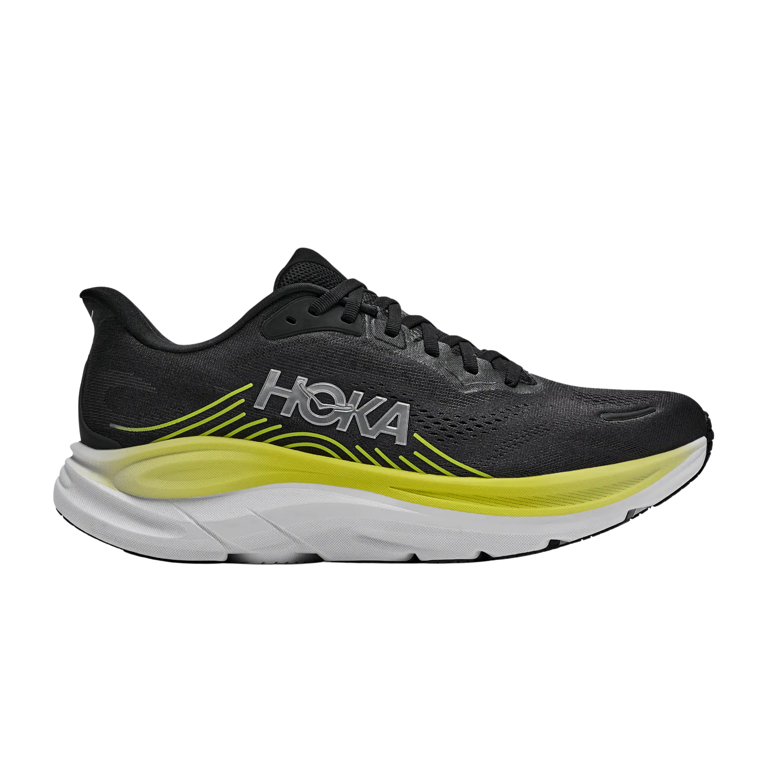 Hoka Men Clifton 11 - Black Cosmic Grey