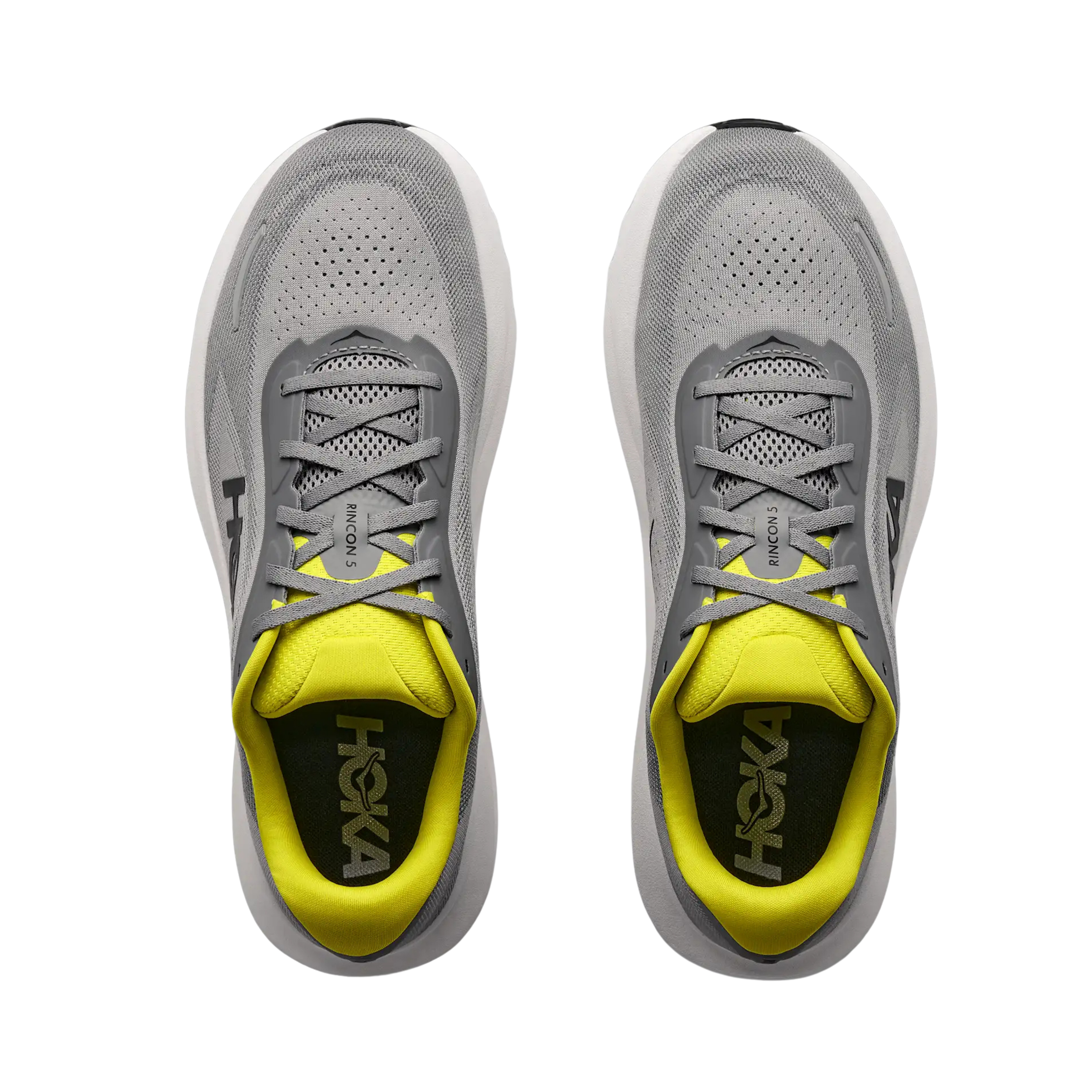 Hoka Men Rincon 5 - Galactic Grey Hoka Citrus