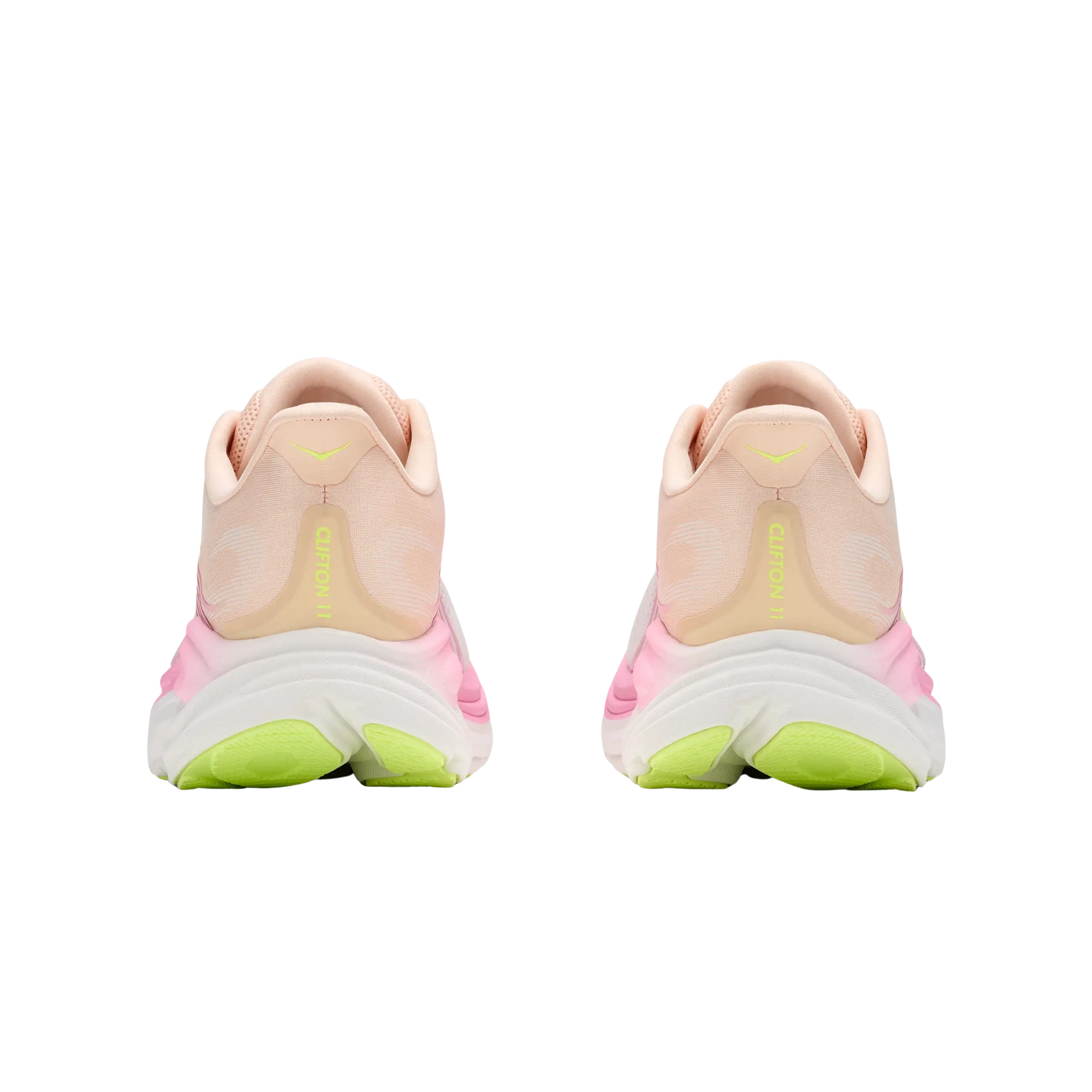 Hoka Women Clifton 11 - Tangerine Glow White