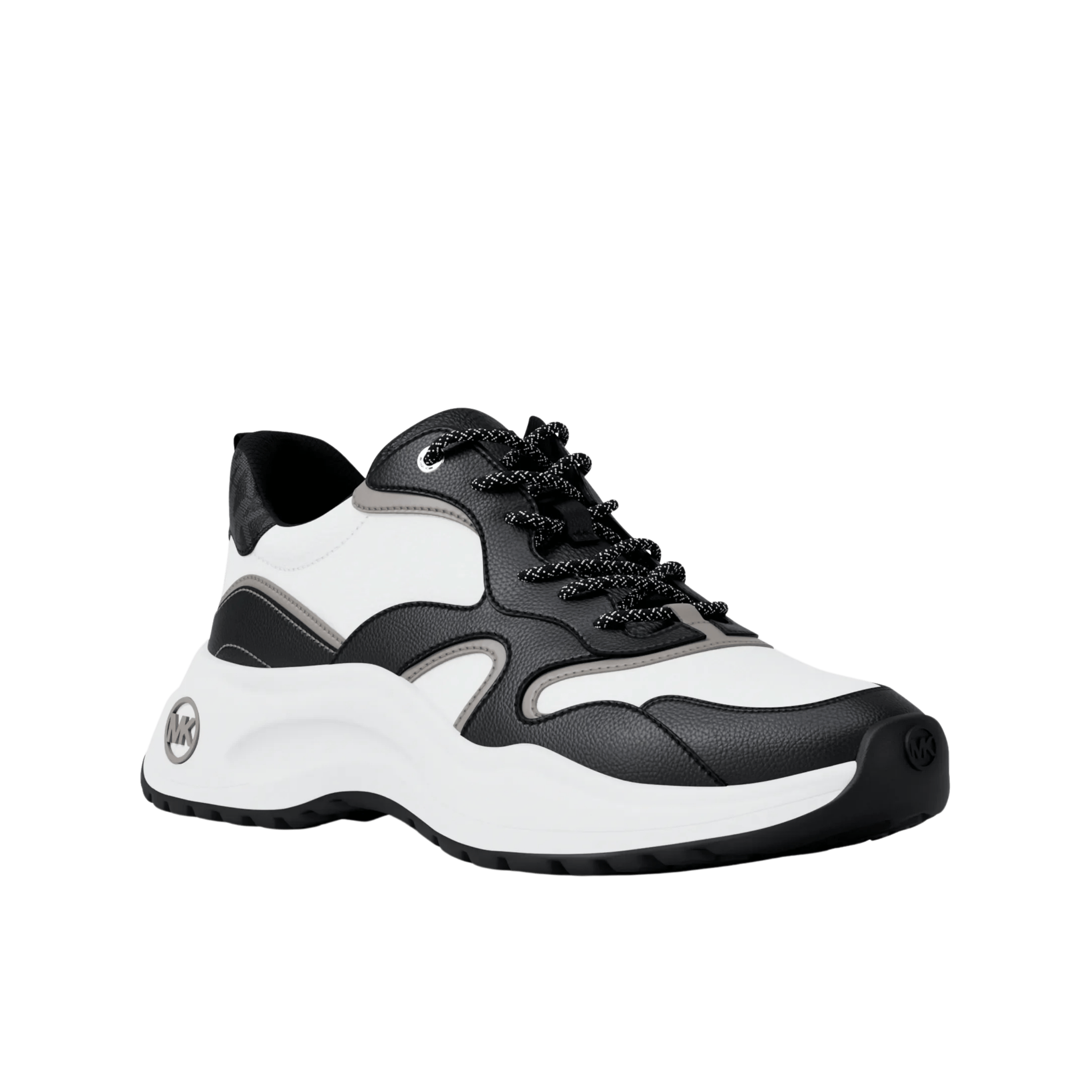 Michael Kors Men Levie Mixed Media Trainer - Black