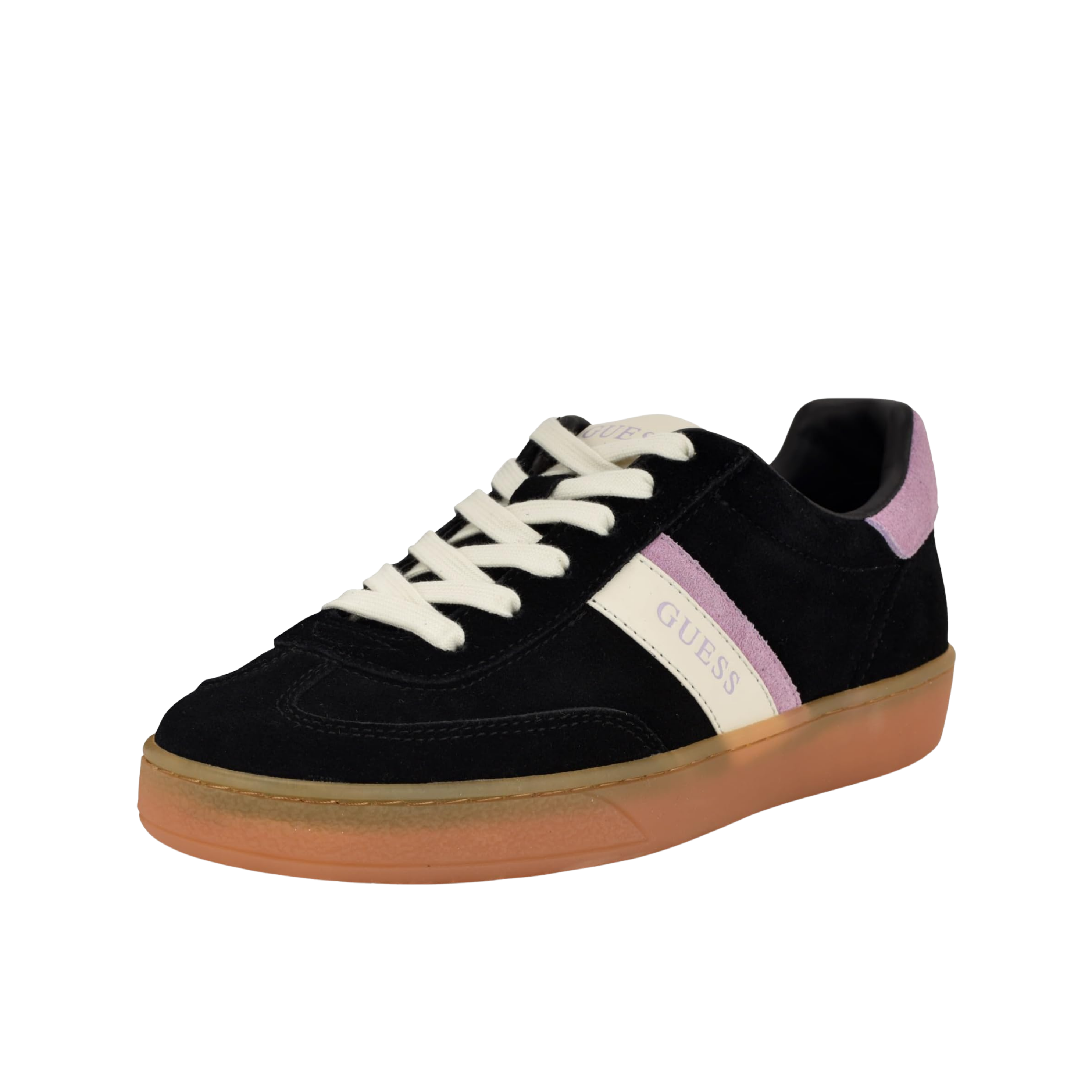Guess Women Nolinas Faux Suede Sneakers - Black