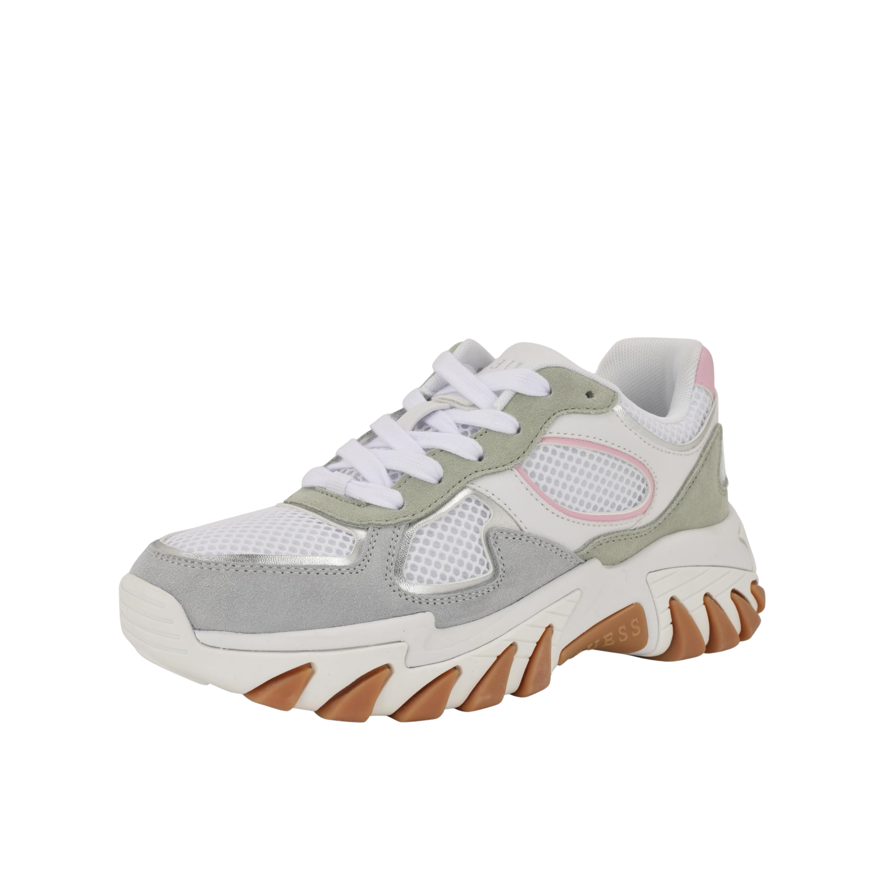 Guess Women Norina Sneakers - Light Grey Multi