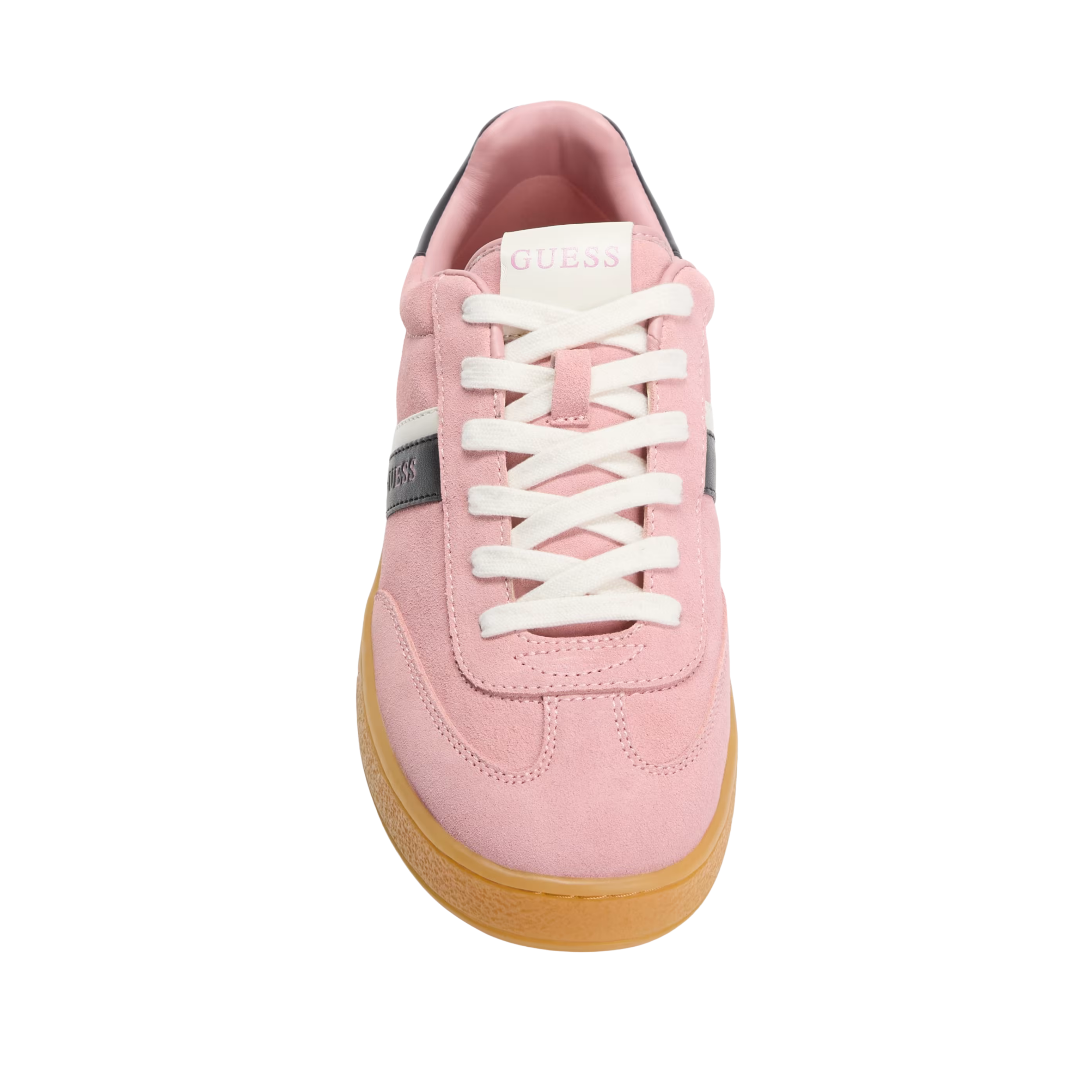 Guess Women Nolinas Faux Suede Sneakers - Light Pink