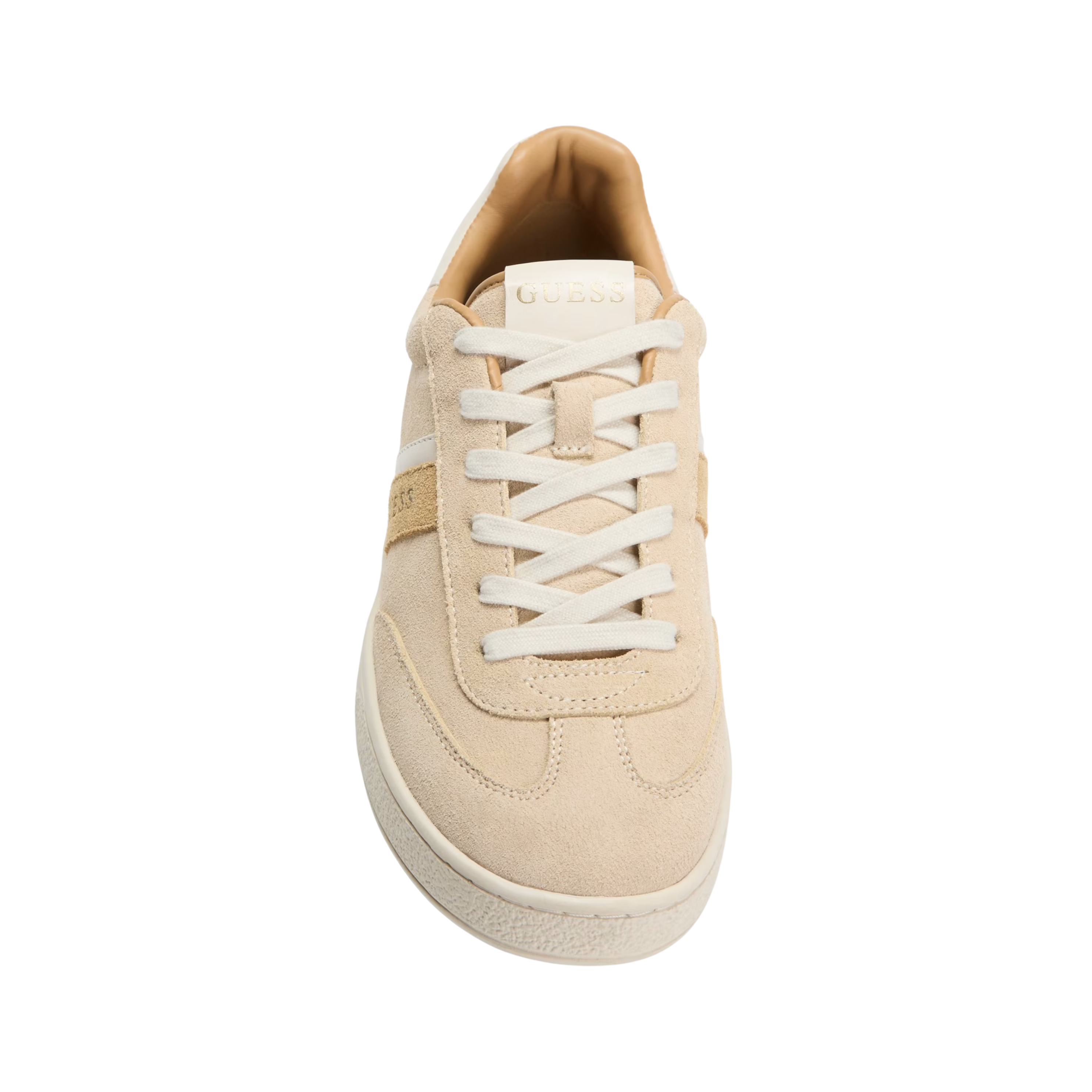 Guess Women Nolinas Faux Suede Sneakers - Light Brown