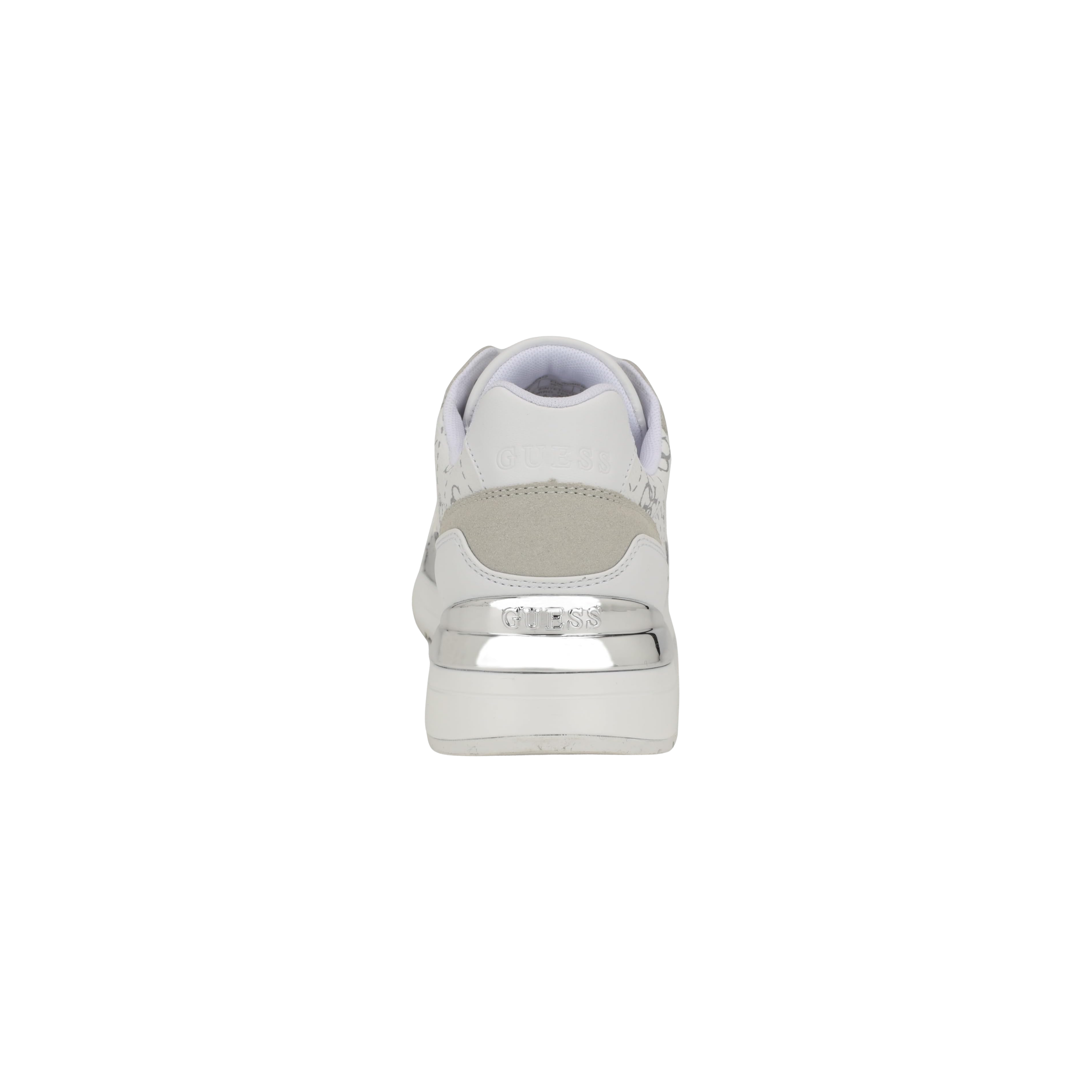 Guess Women Moxea Quattro G Sneakers - White Grey Logo