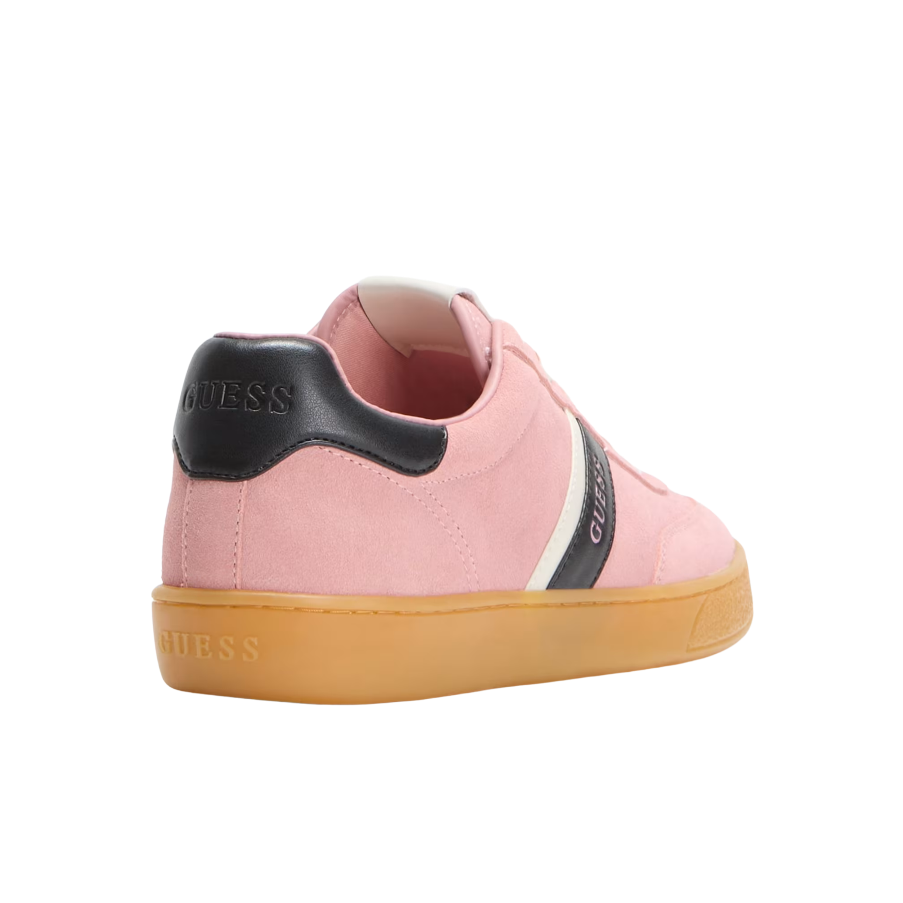 Guess Women Nolinas Faux Suede Sneakers - Light Pink