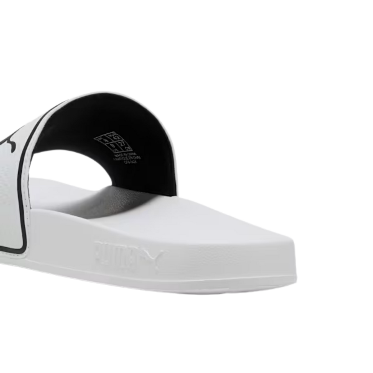 Puma Men Leadcat 2.0 Slides - White Black