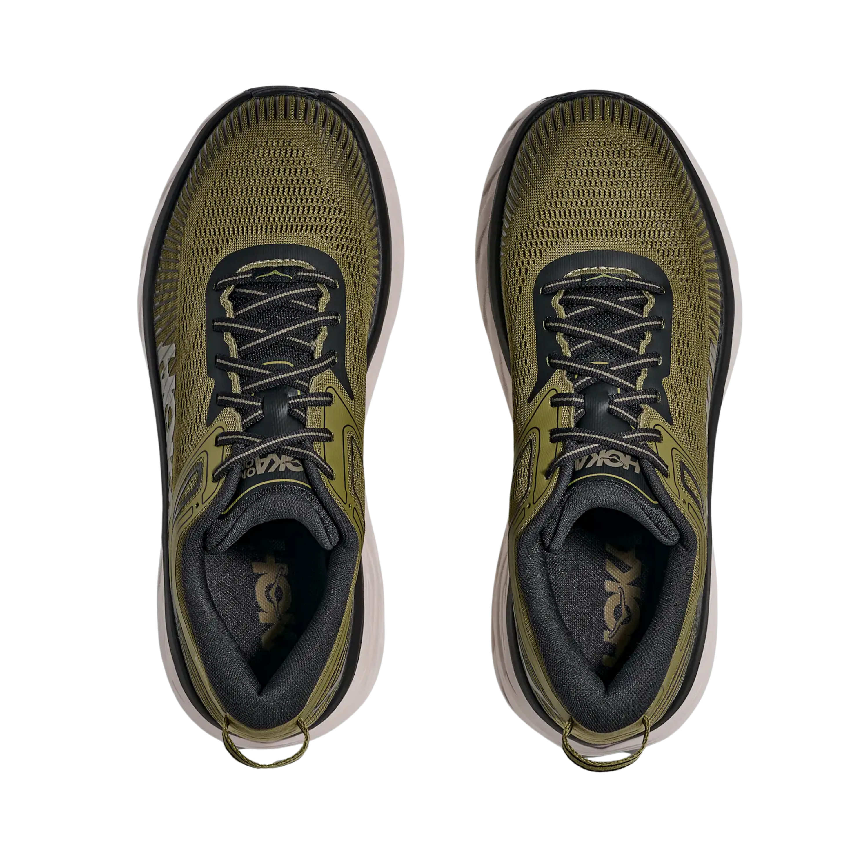 Hoka Men Bondi 7 - Wild Rye Black