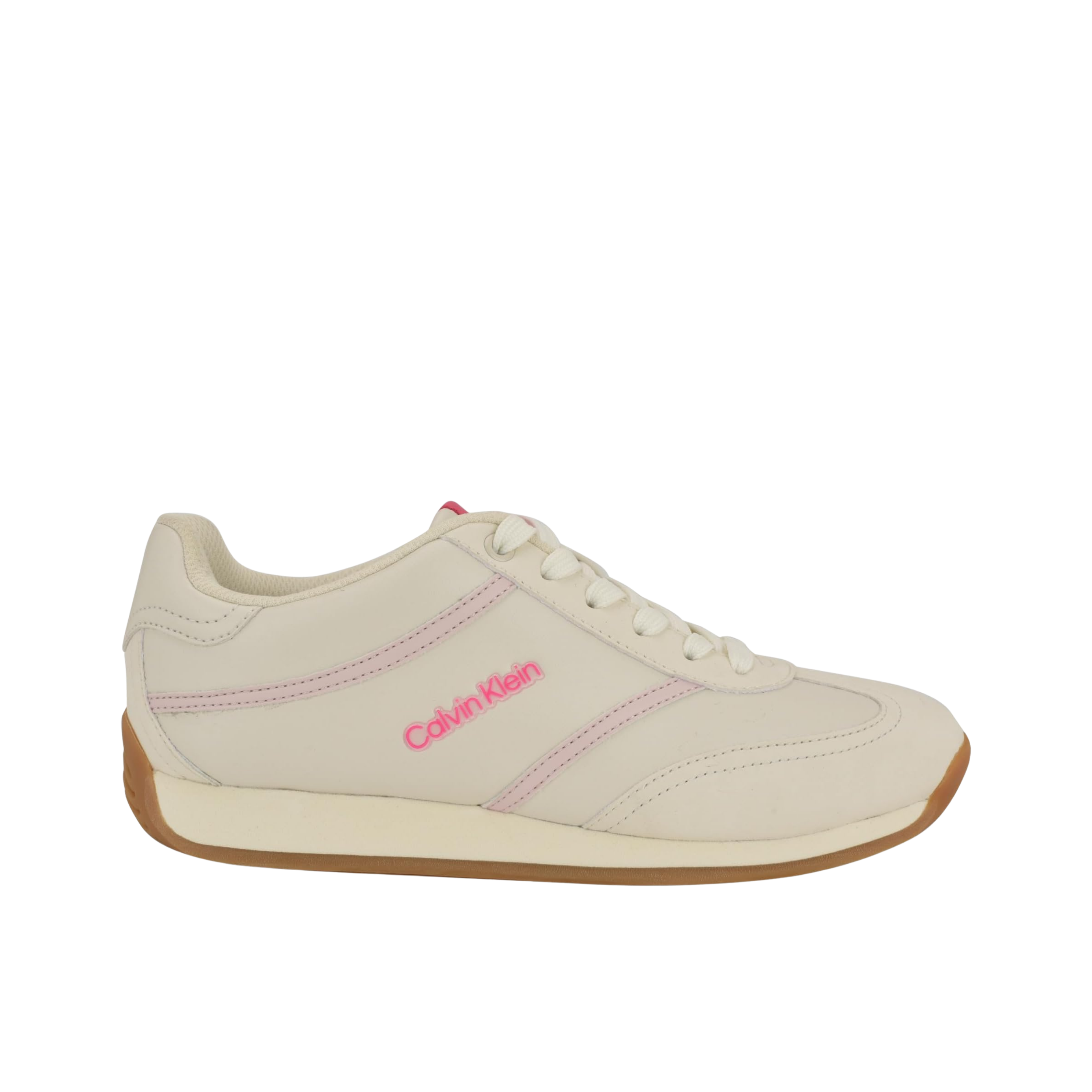 Calvin Klein Women Avyenna Sneaker - White Light Pink