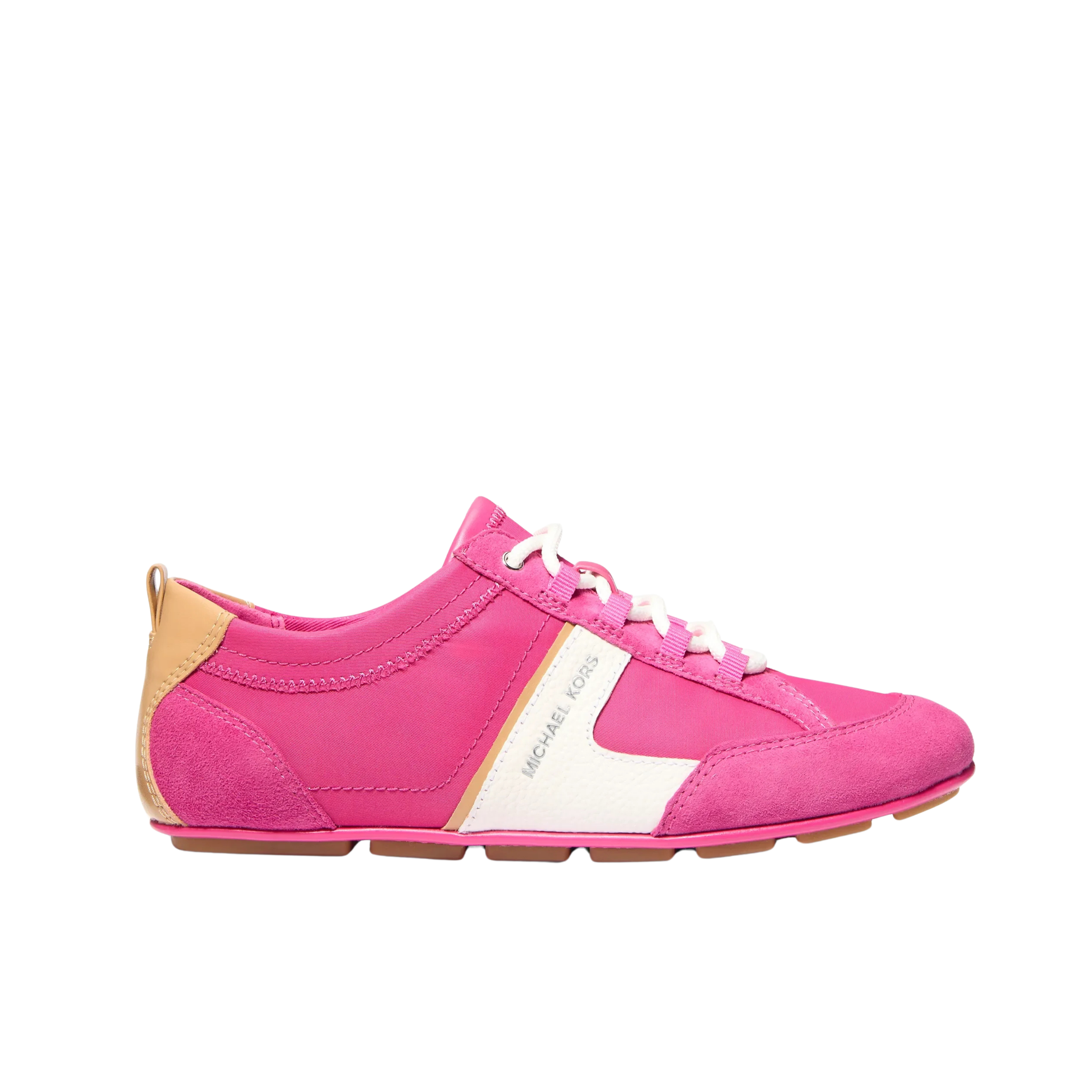Michael Kors Women Keely Nylon Trainer - Rasberry