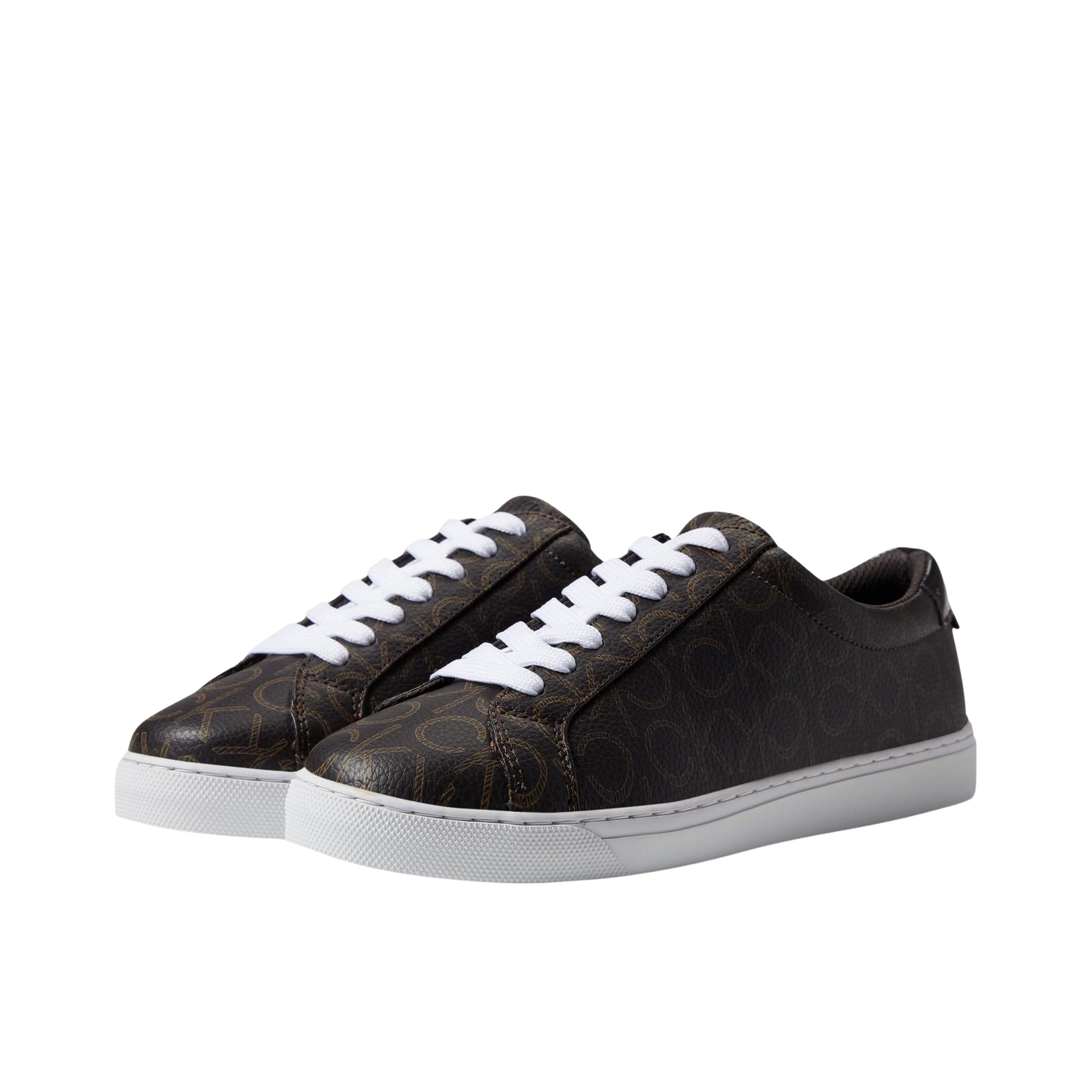 Calvin Klein Women Gules II Sneaker - Espresso Logo