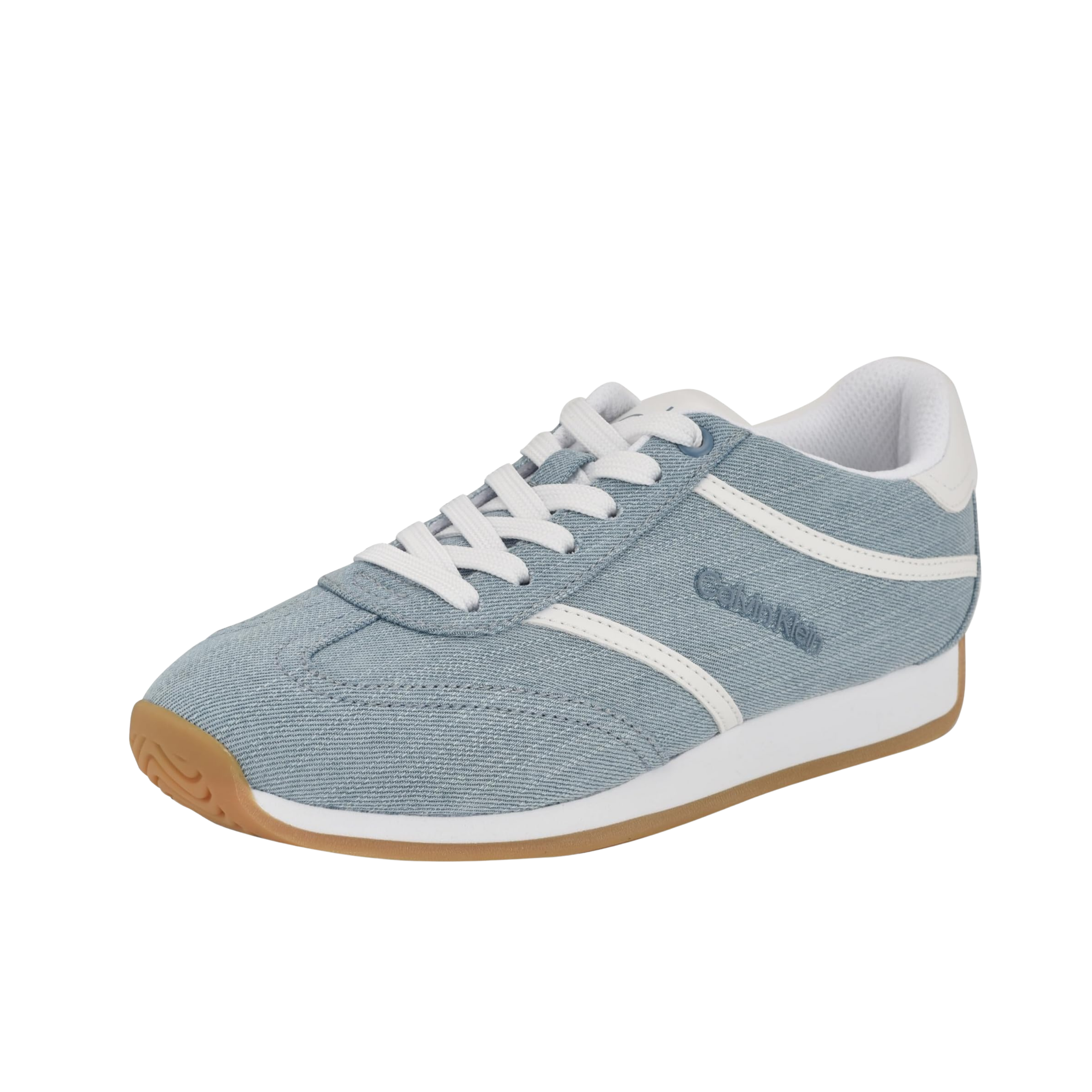Calvin Klein Women Avyenna Sneaker - Medium Blue Denim White